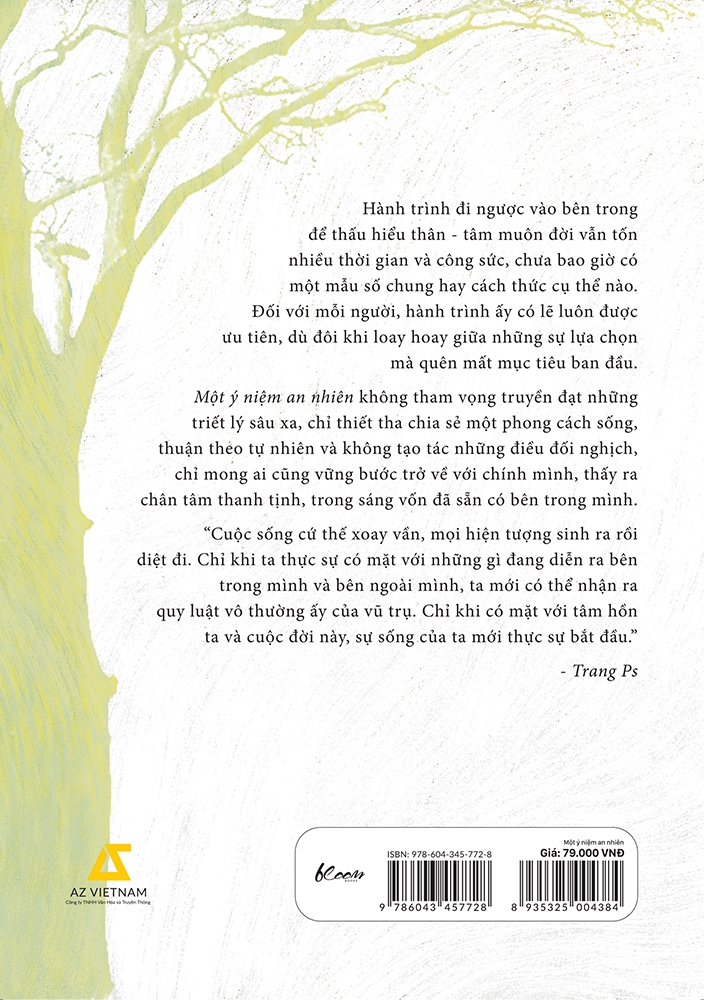 một ý niệm an nhiên