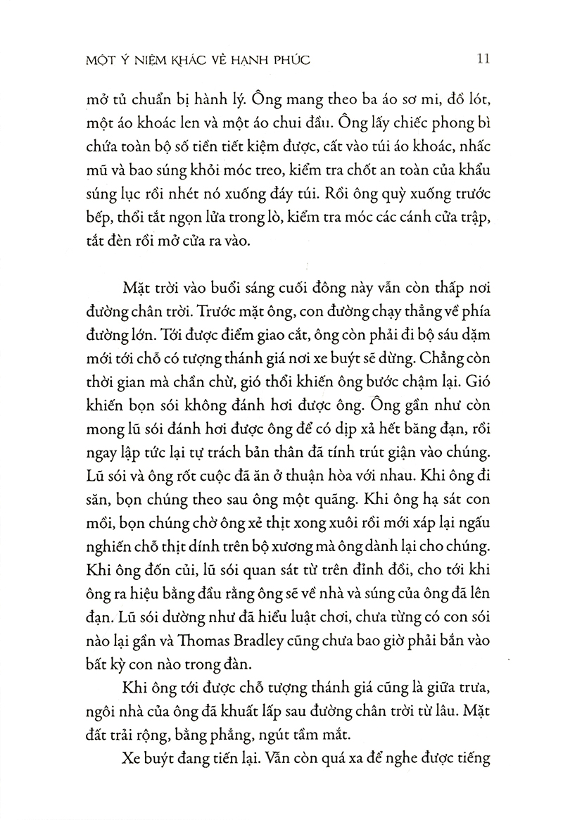 một ý niệm khác về hạnh phúc (tái bản 2018)