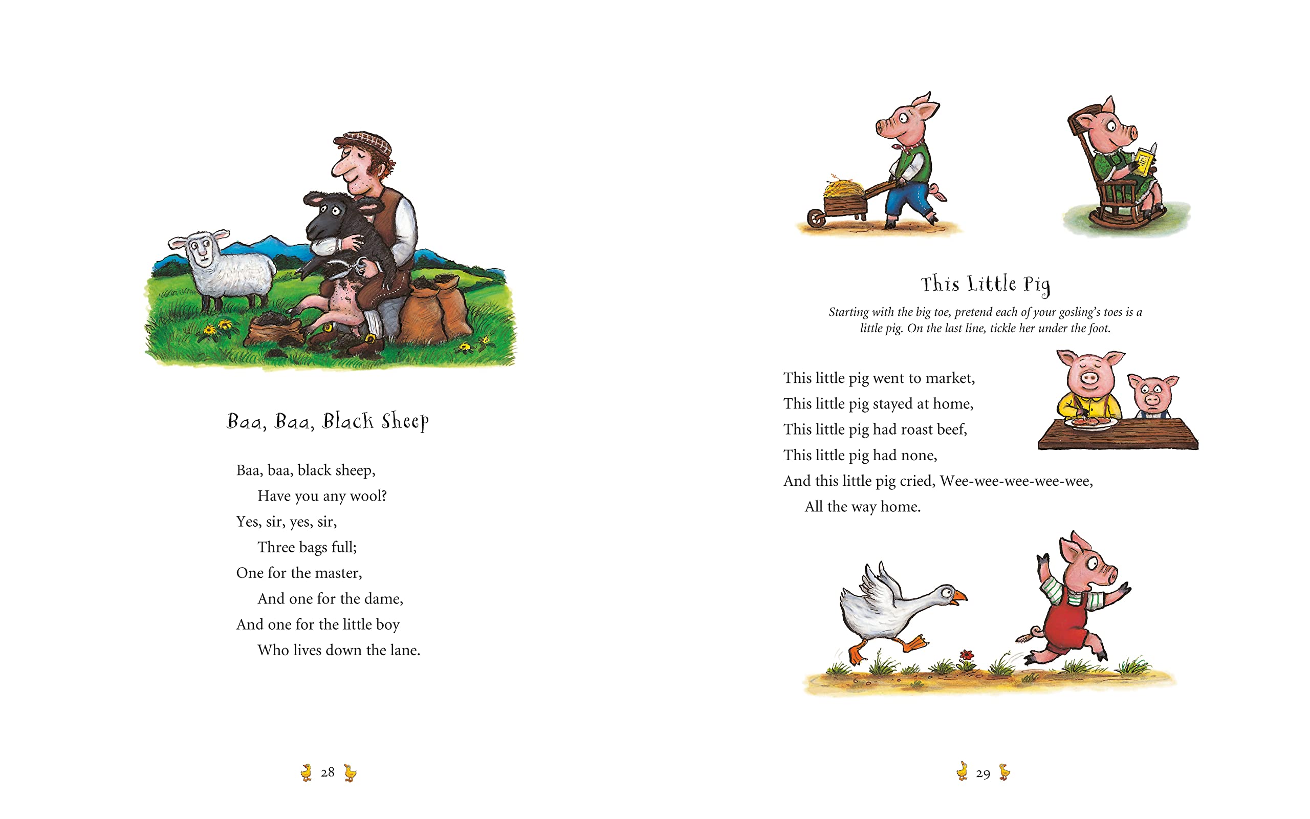 mother goose's nursery rhymes