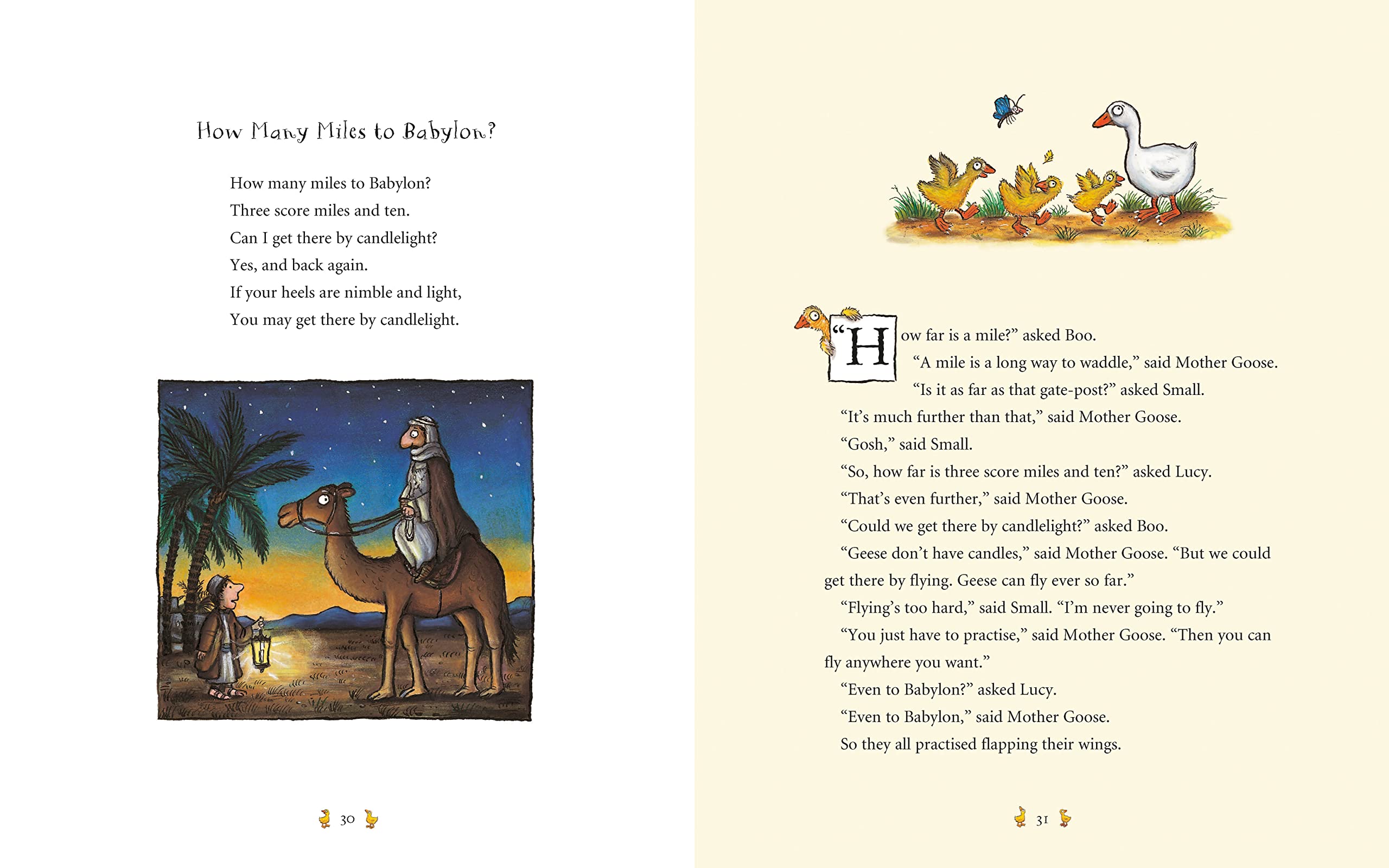 mother goose's nursery rhymes