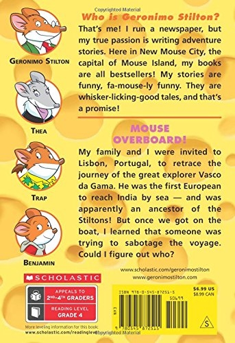 mouse overboard! (geronimo stilton #62), volume 62