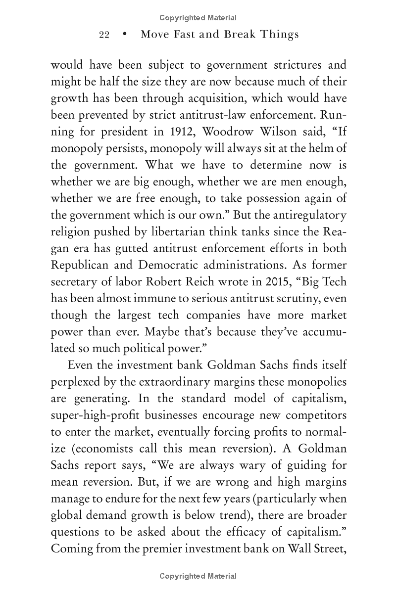 move fast and break things: how facebook, google, and amazon cornered culture and undermined democracy