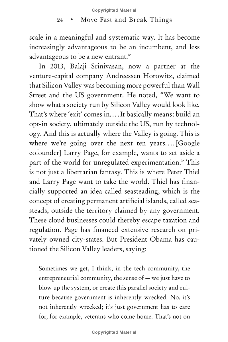 move fast and break things: how facebook, google, and amazon cornered culture and undermined democracy