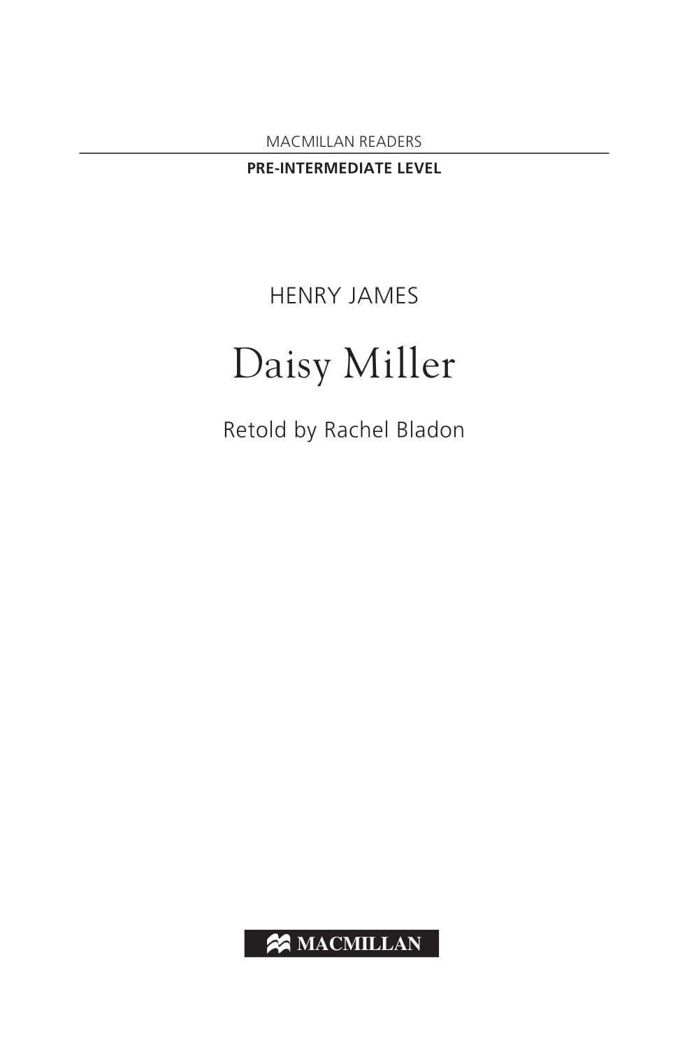 mr daisy miller (no cd)