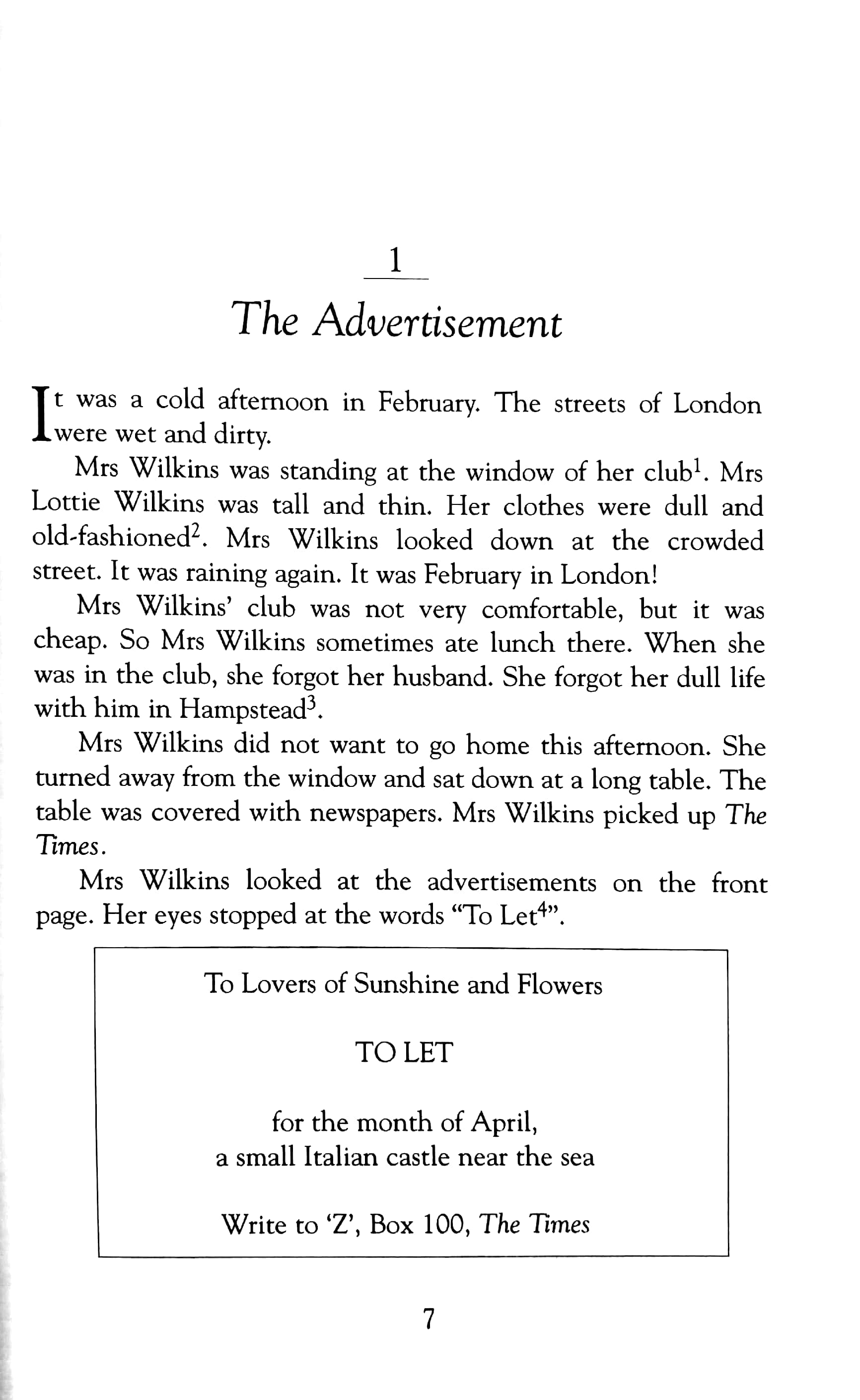 mr; enchanted april int