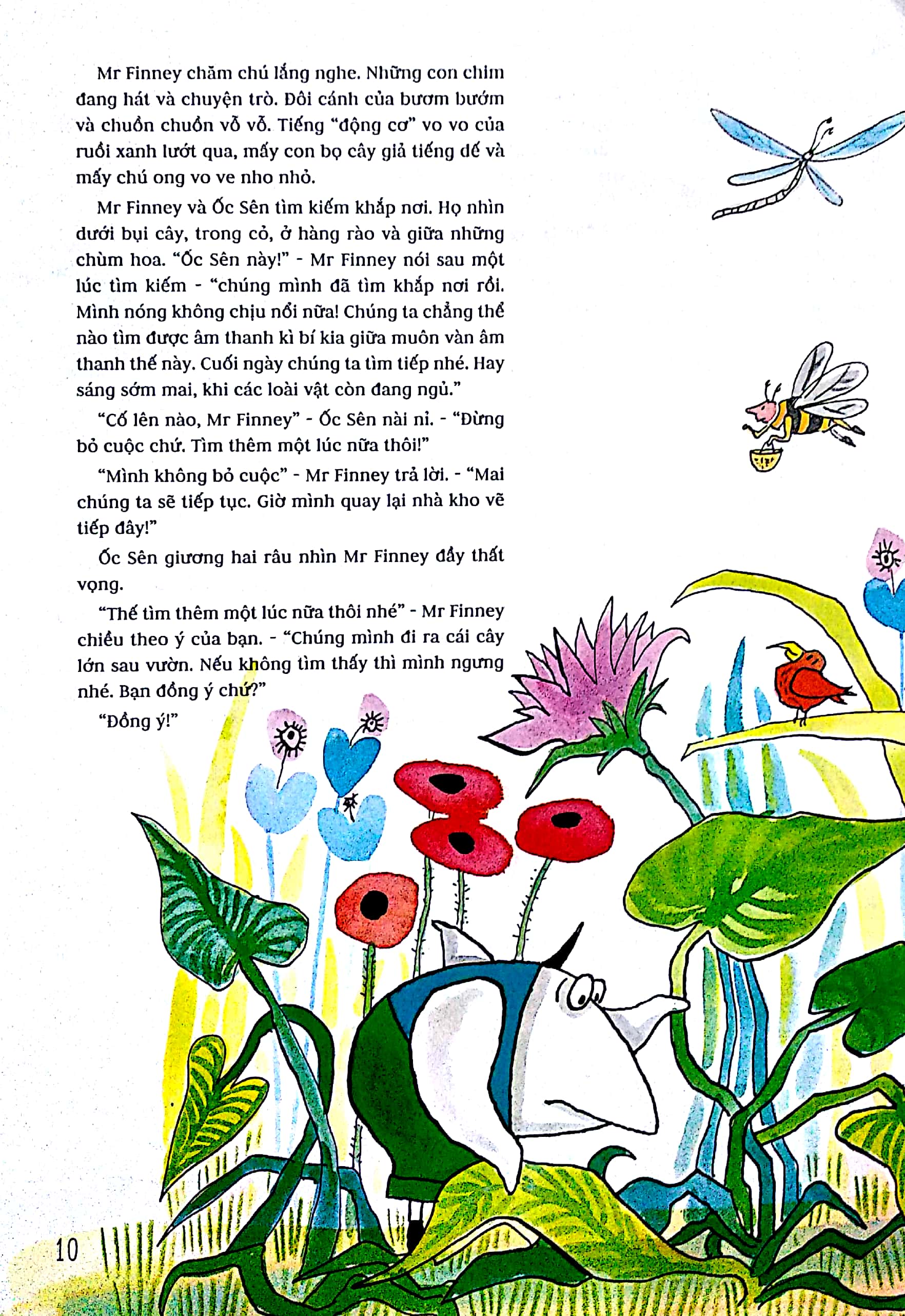 mr finney và phía bên kia biển nước