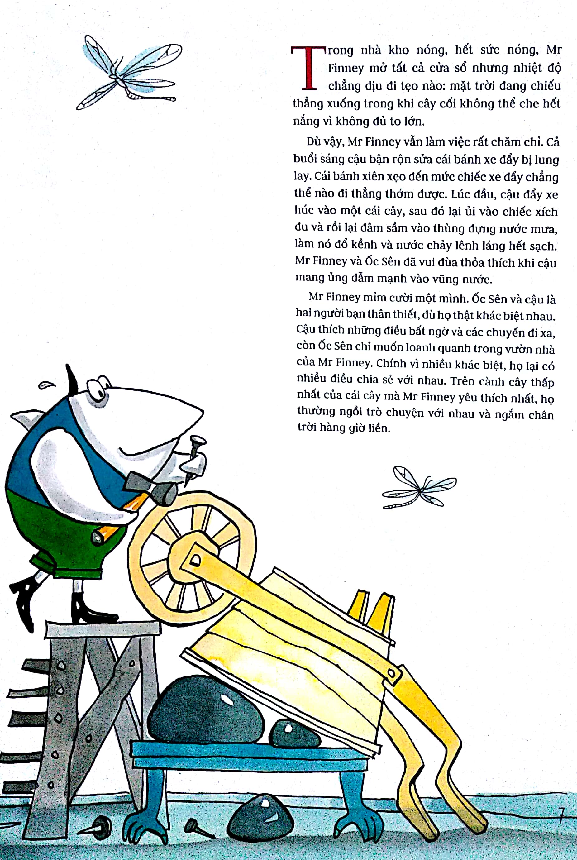 mr finney và phía bên kia biển nước