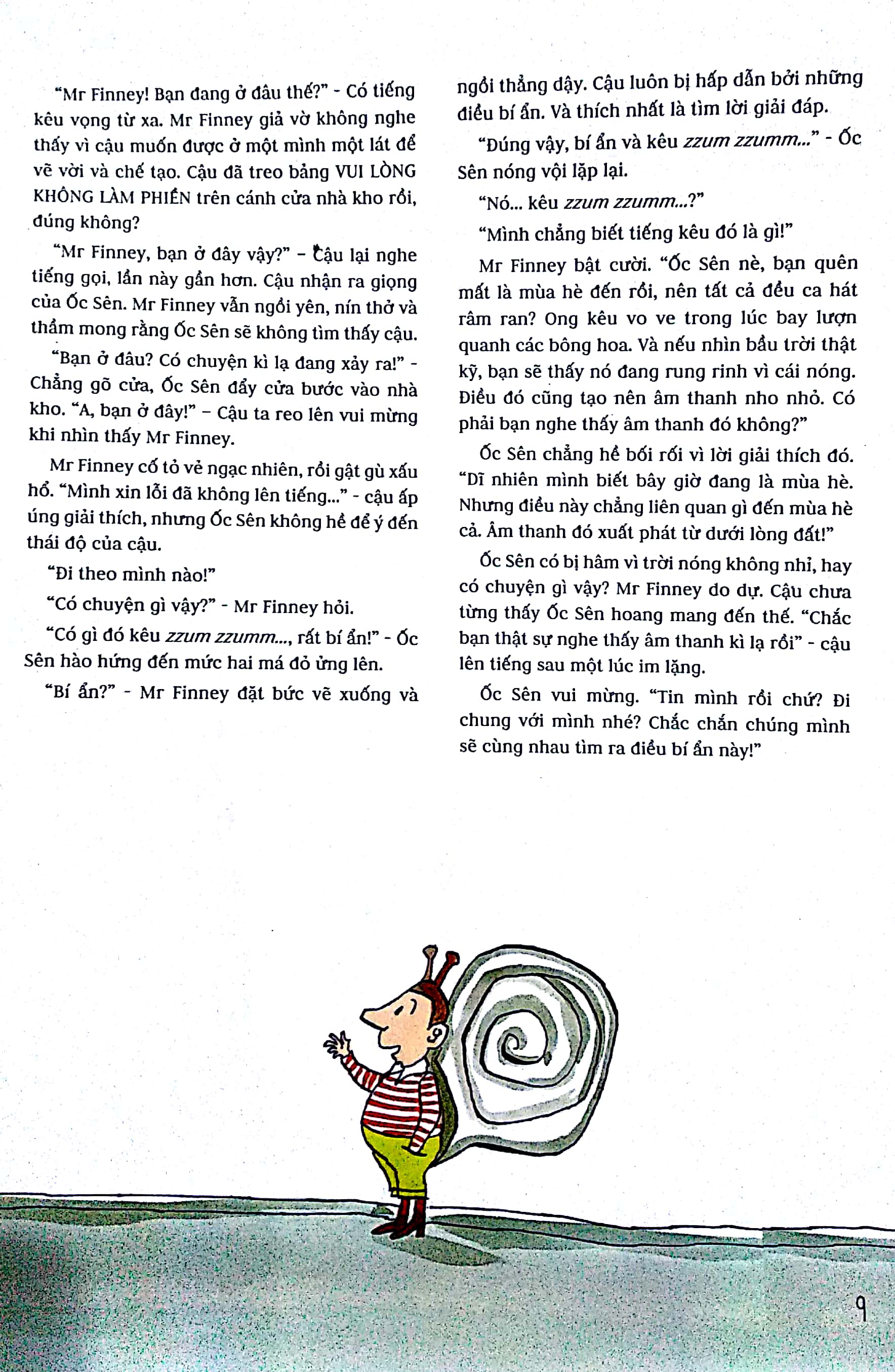 mr finney và phía bên kia biển nước