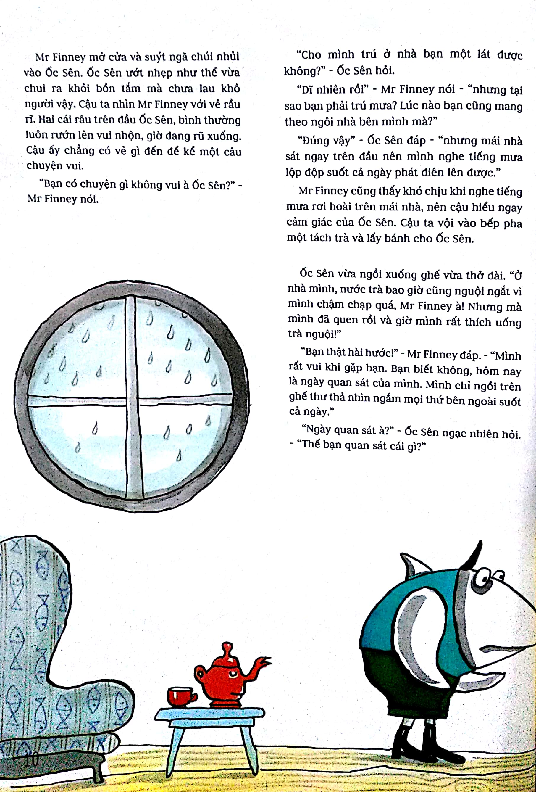 mr finney và thế giới đảo ngược