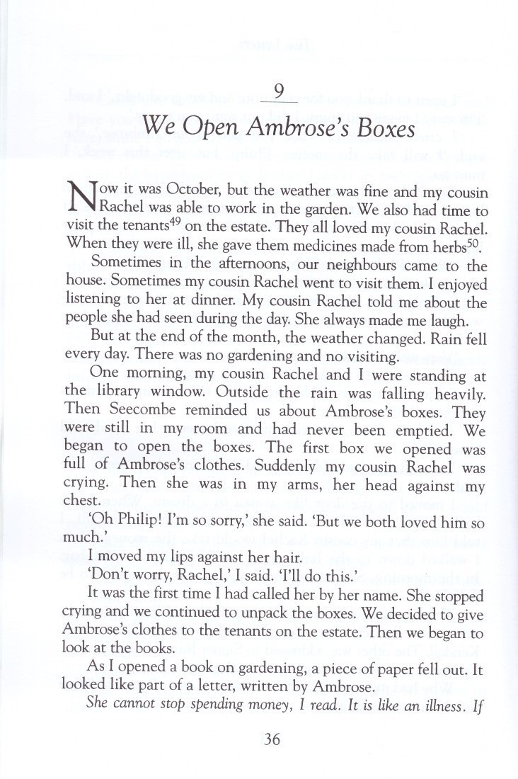 mr my cousin rachel intermediate ( no cd )