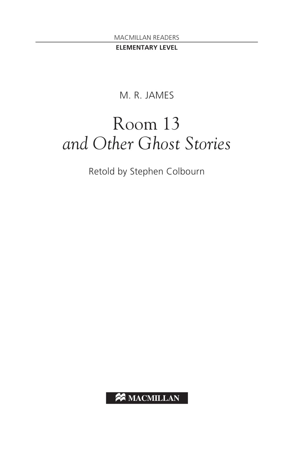 mr room 13 (no cd) ele