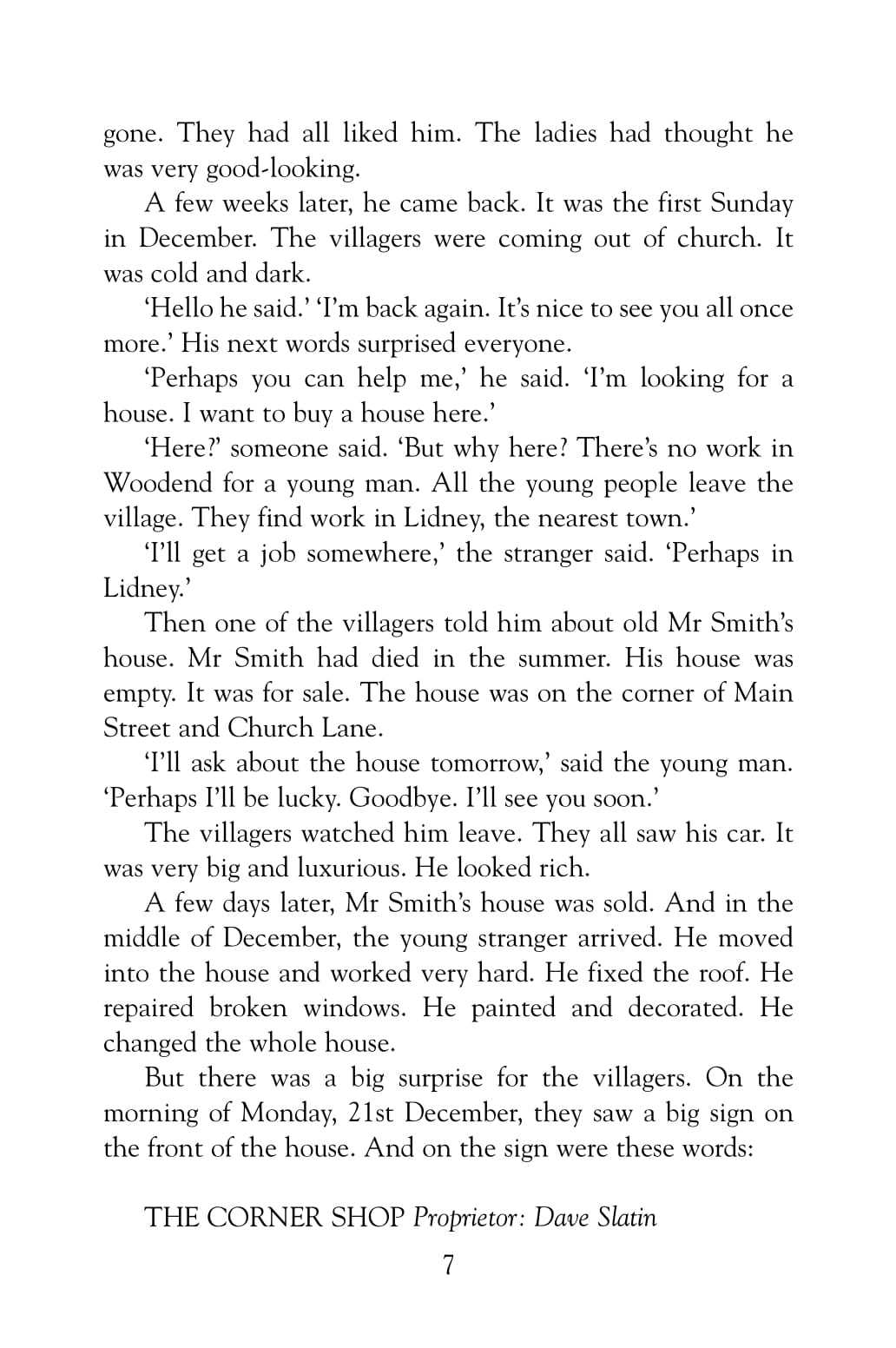 mr stranger elementary ( no cd )