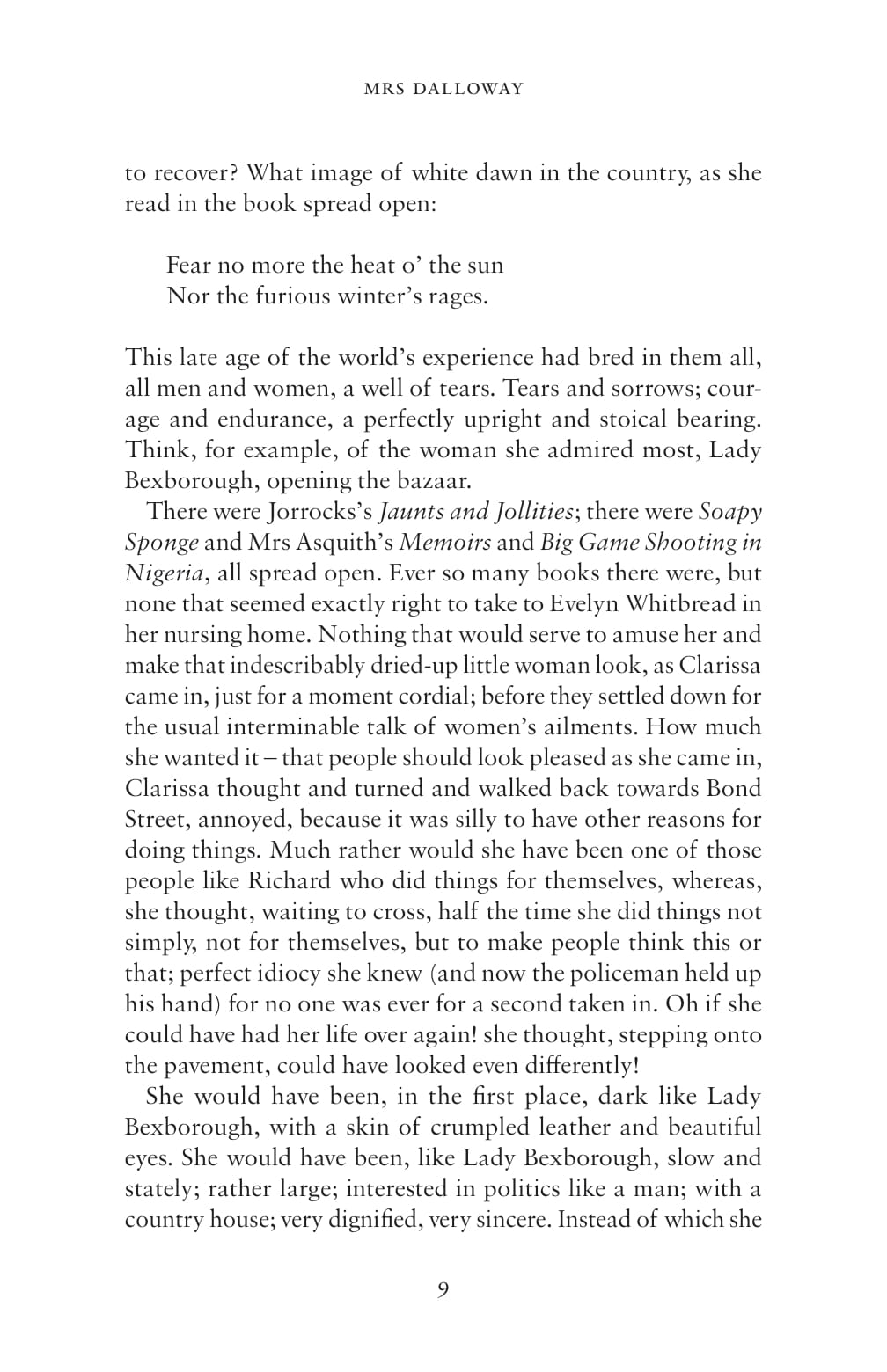 mrs dalloway