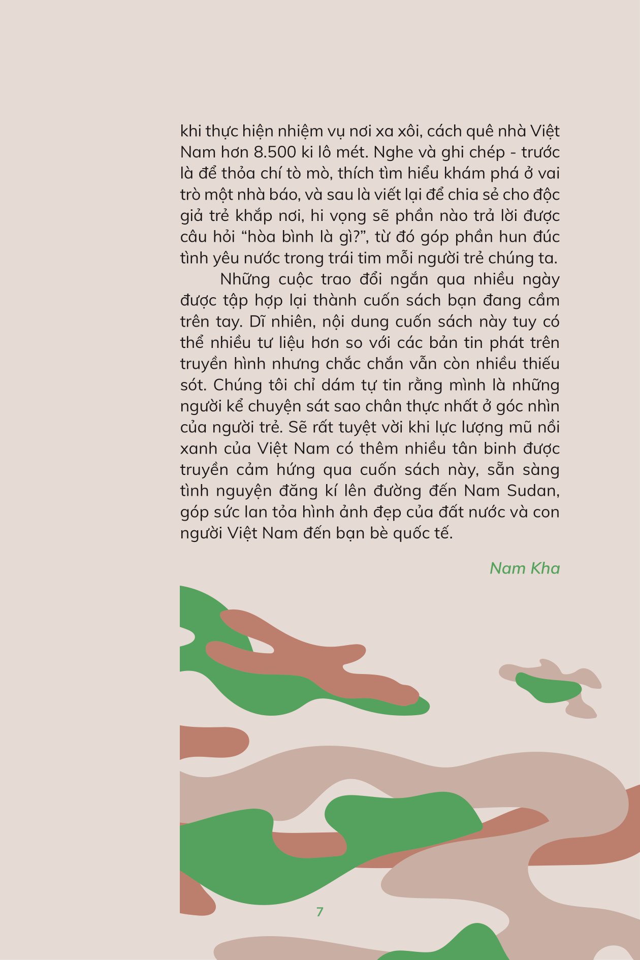 mũ nồi xanh việt nam - người đi gieo hạt hòa bình