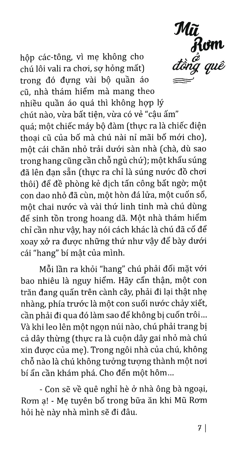 mũ rơm ở đồng quê