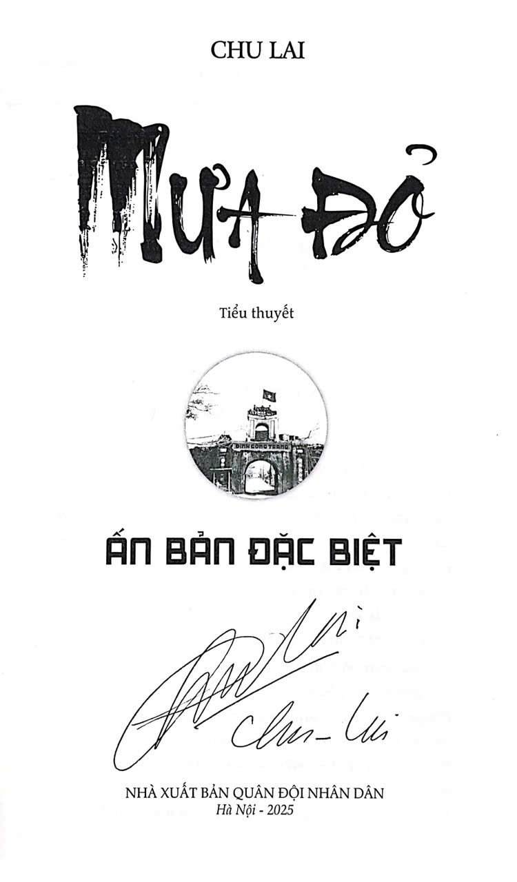 Mua Do - An Ban Bia Cung - Kem Hop + Chu Ky Scan