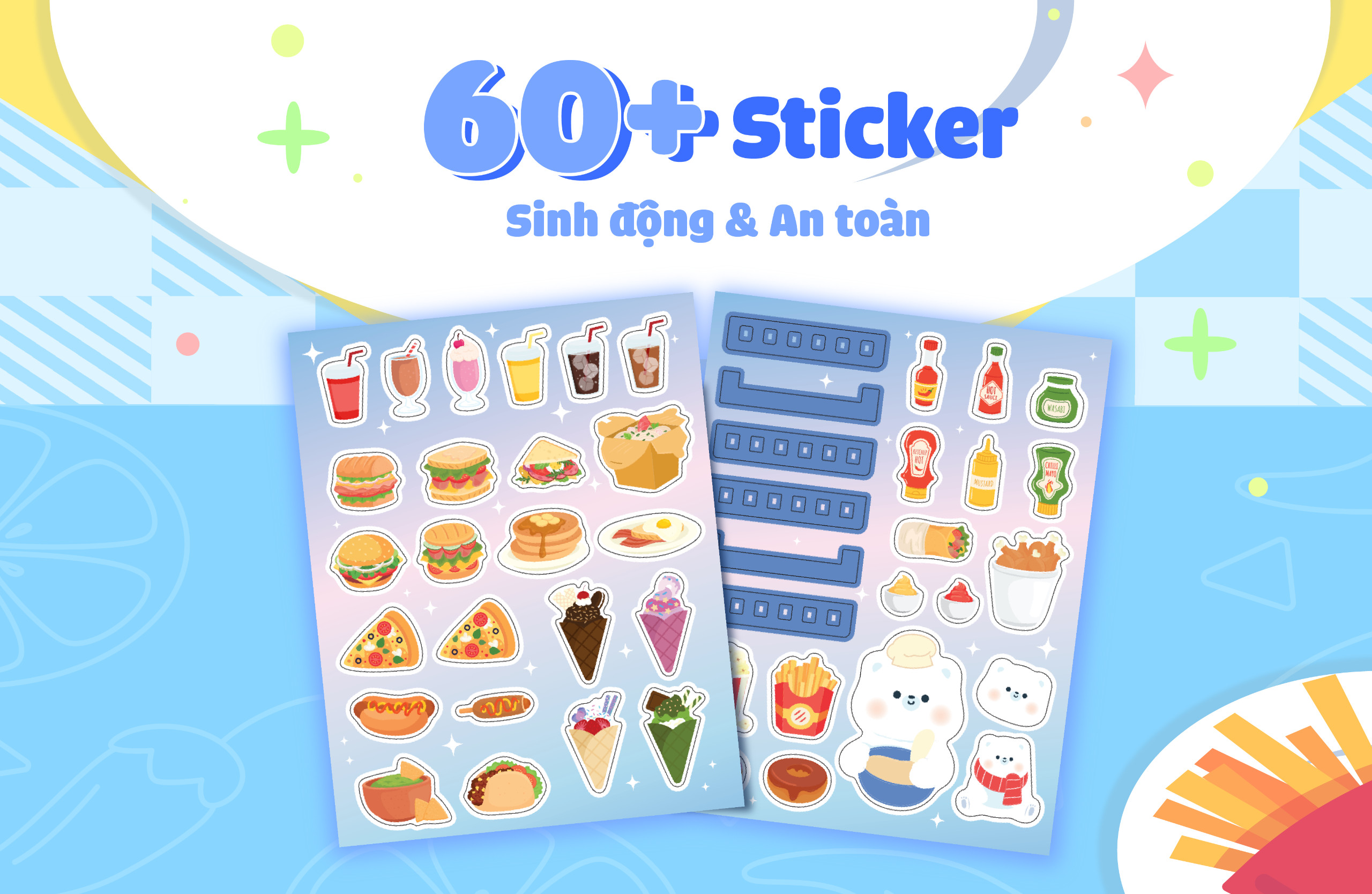 mua hay bán khéo cùng gấu polar - đồ ăn nhanh