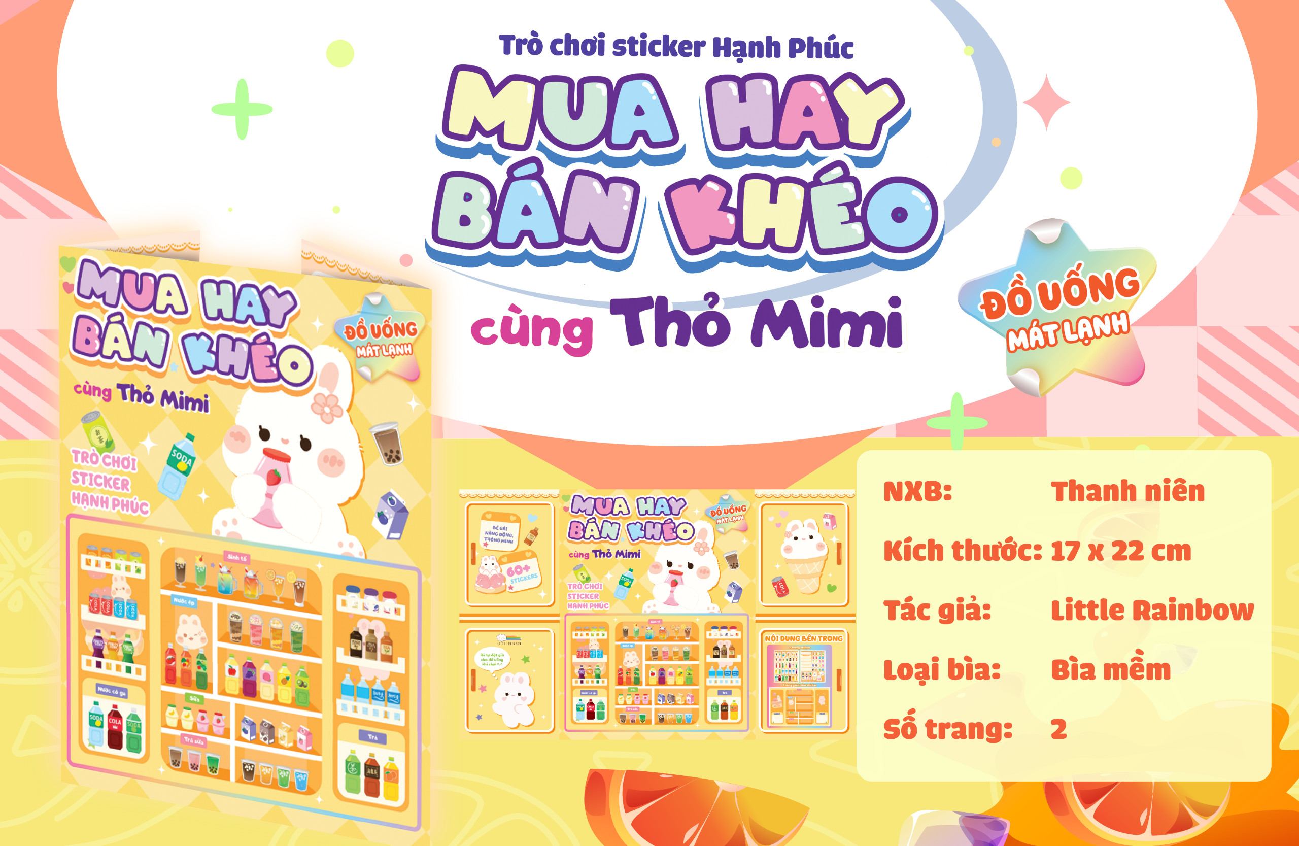 mua hay bán khéo cùng thỏ mimi - đồ uống mát lạnh