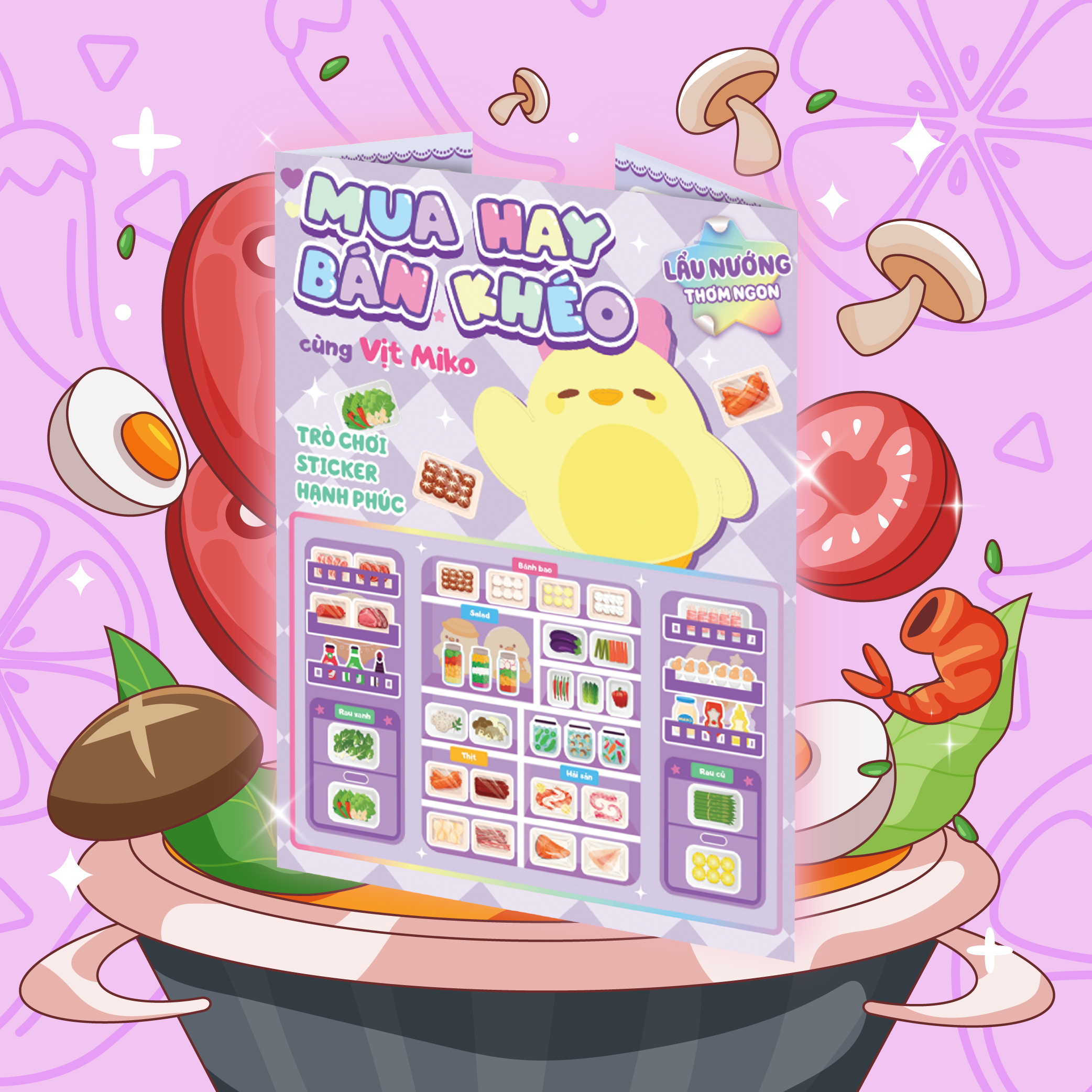 mua hay bán khéo cùng vịt miko - lẩu nướng thơm ngon