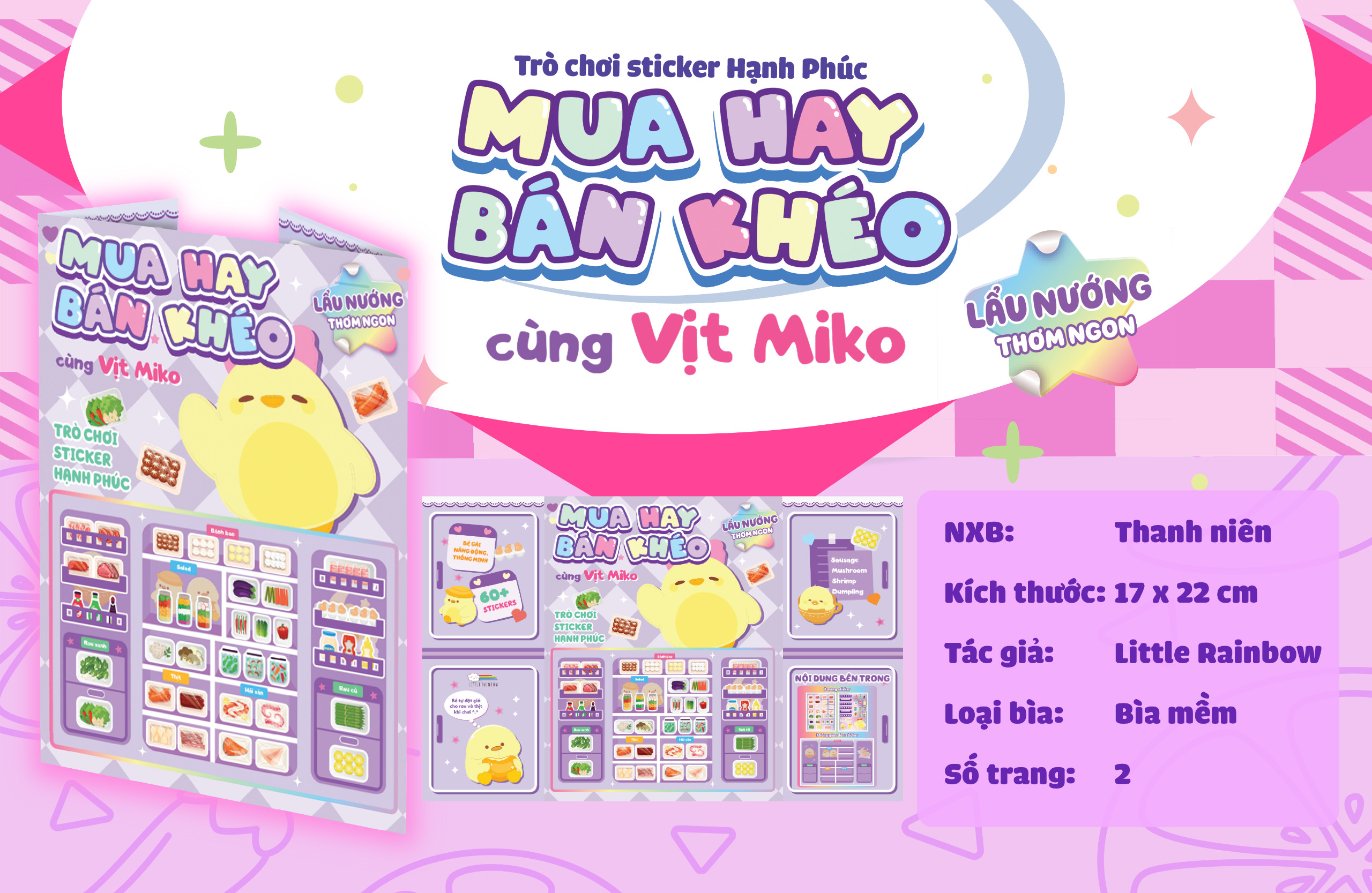 mua hay bán khéo cùng vịt miko - lẩu nướng thơm ngon