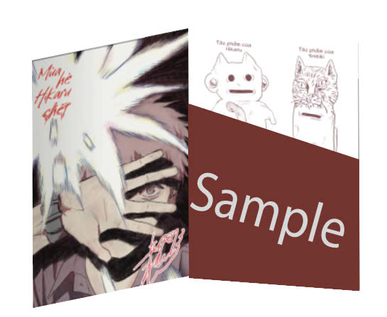 mùa hè hikaru chết - tập 4 - bản sưu tầm - tặng kèm bìa đặc biệt hai mặt + leaflet ngoại truyện + postcard + móc khóa dây chuông + poster kèm tube