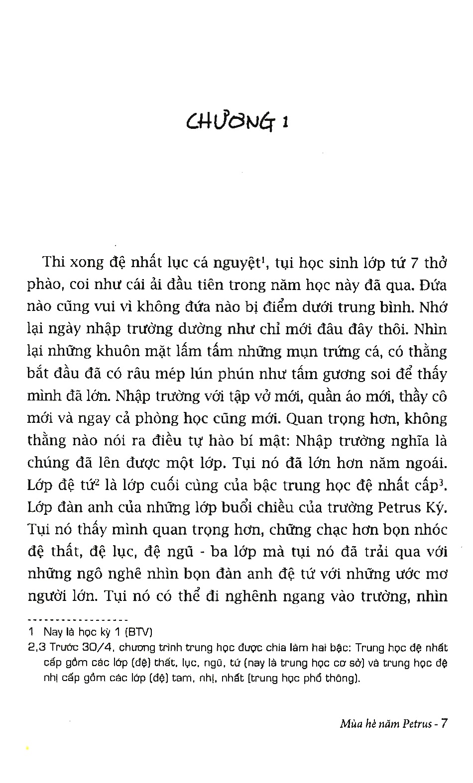 mùa hè năm petrus (tái bản 2019)