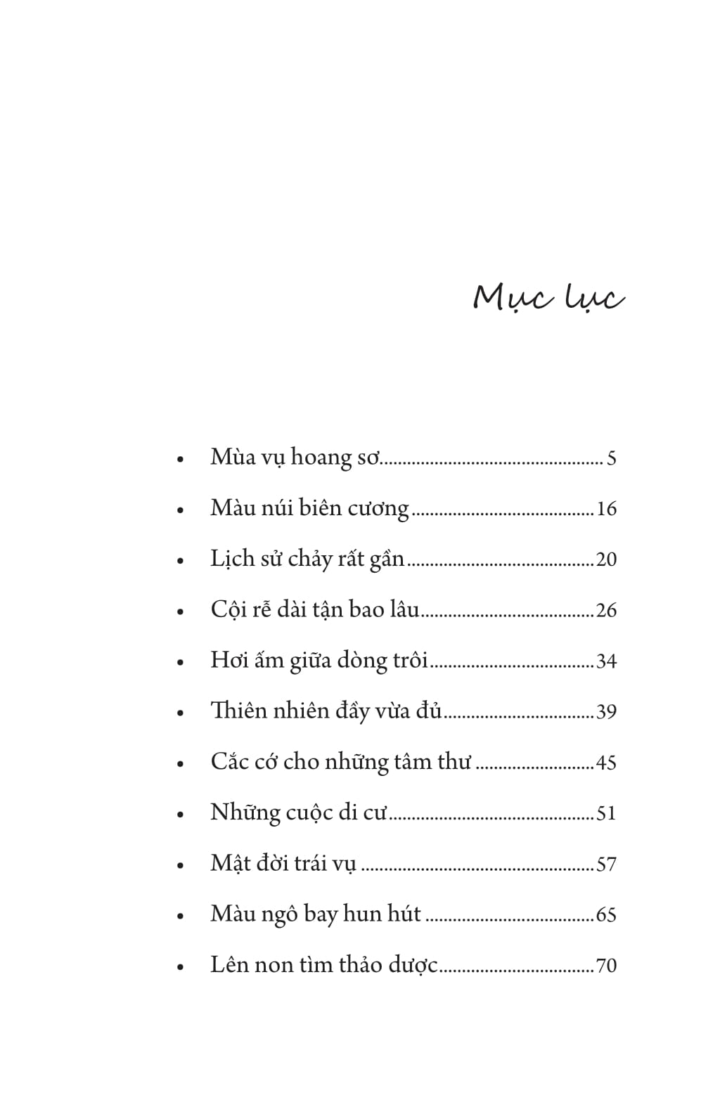 mùa hoa trên những lối sông