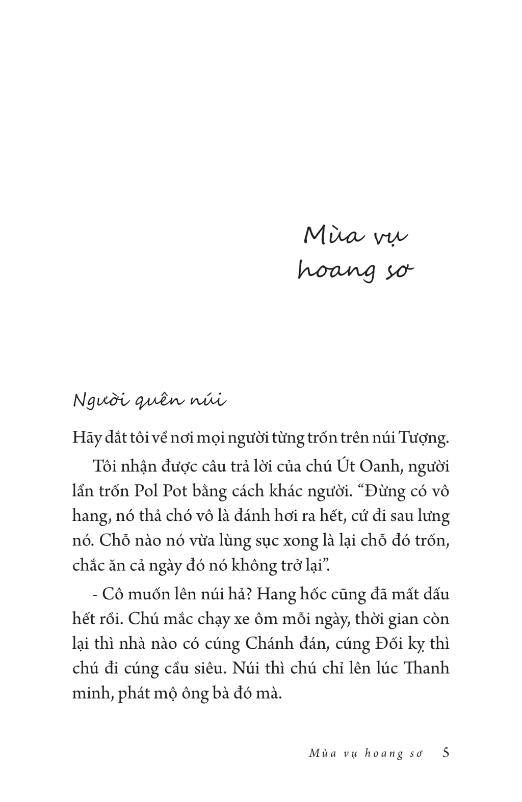 mùa hoa trên những lối sông