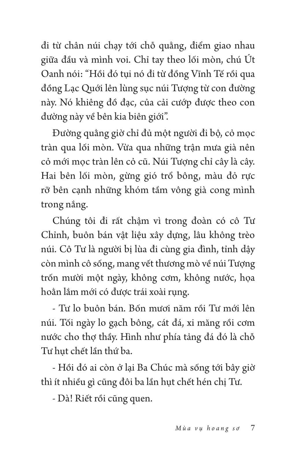 mùa hoa trên những lối sông