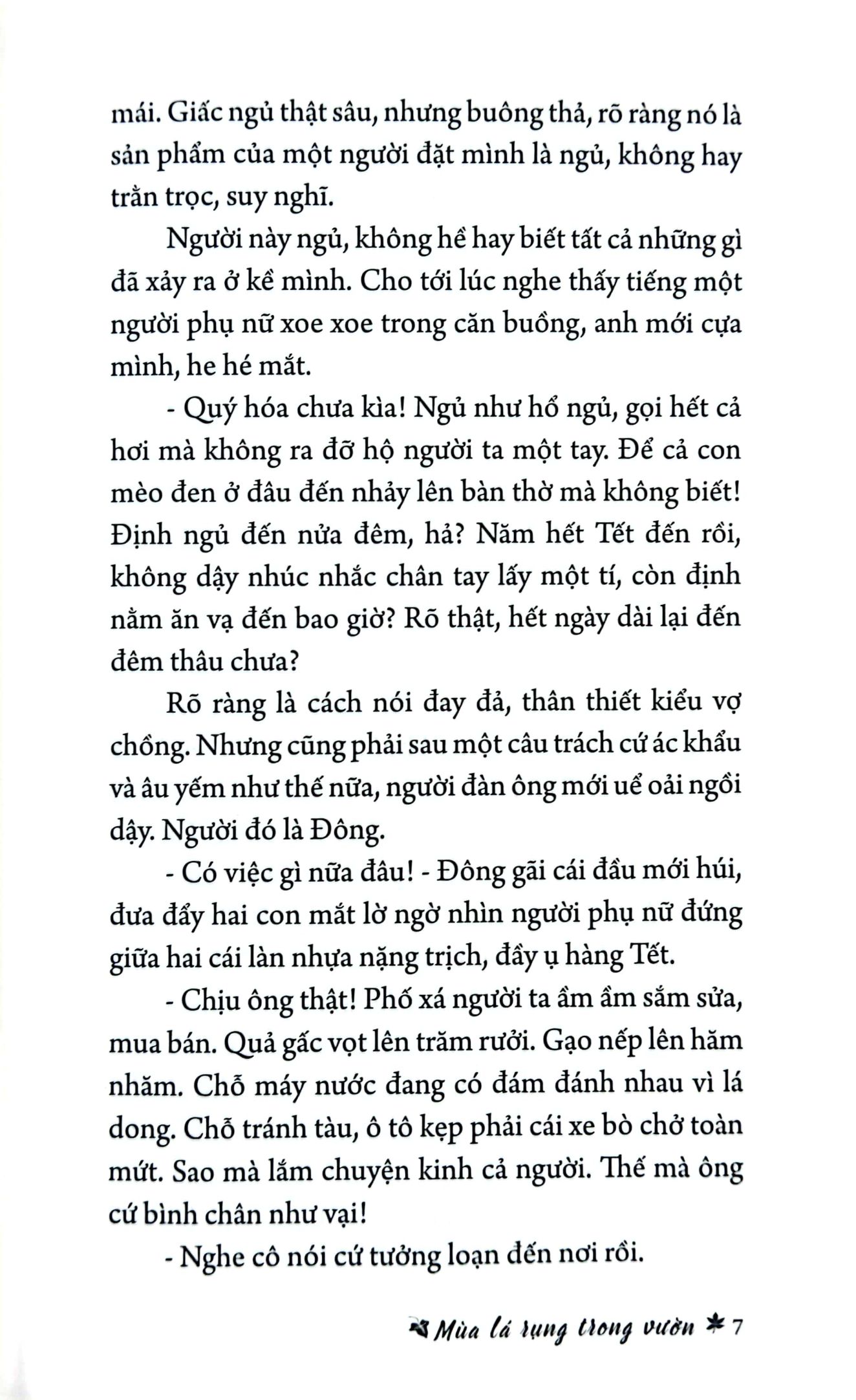 Mua La Rung Trong Vuon