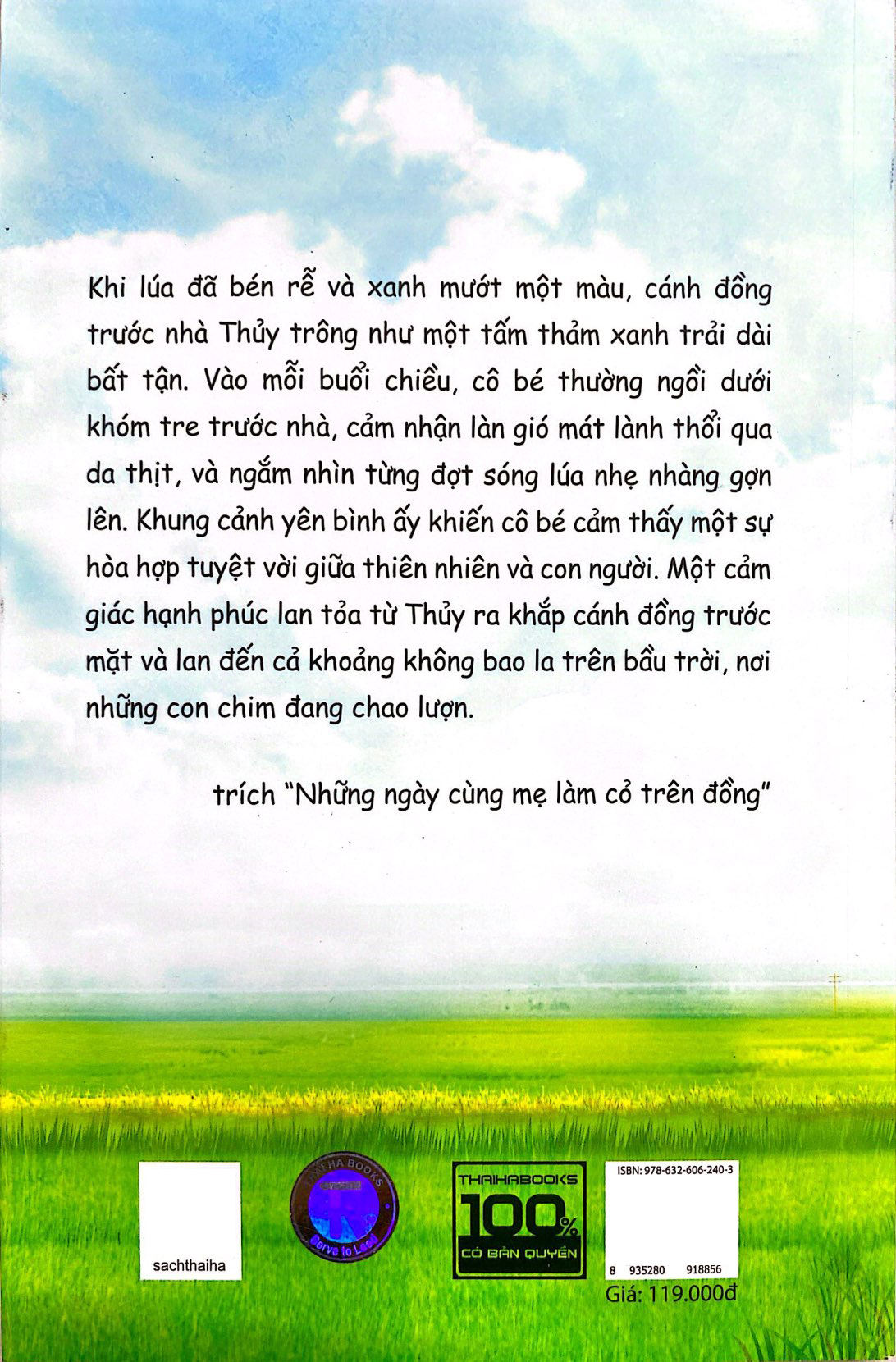 mùa lúa trổ đòng đòng