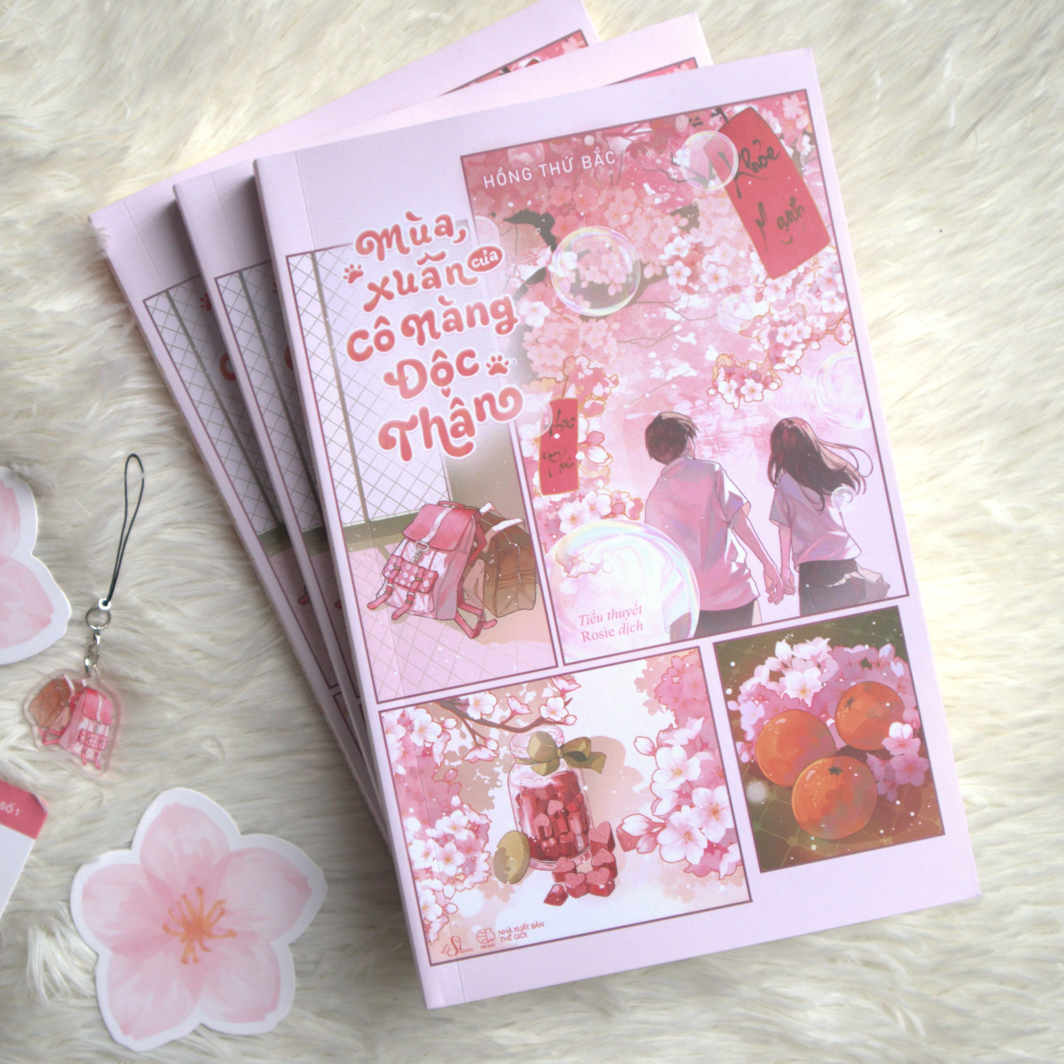 Mùa Xuân Của Cô Nàng Độc Thân - Bản Đặc Biệt - Tặng Kèm 1 Bookmark Bồi Cứng Có Chữ Ký Tác Giả + 2 Thẻ Học Sinh Bồi Cứng Art Độc Quyền + Dây Móc Điện Thoại
