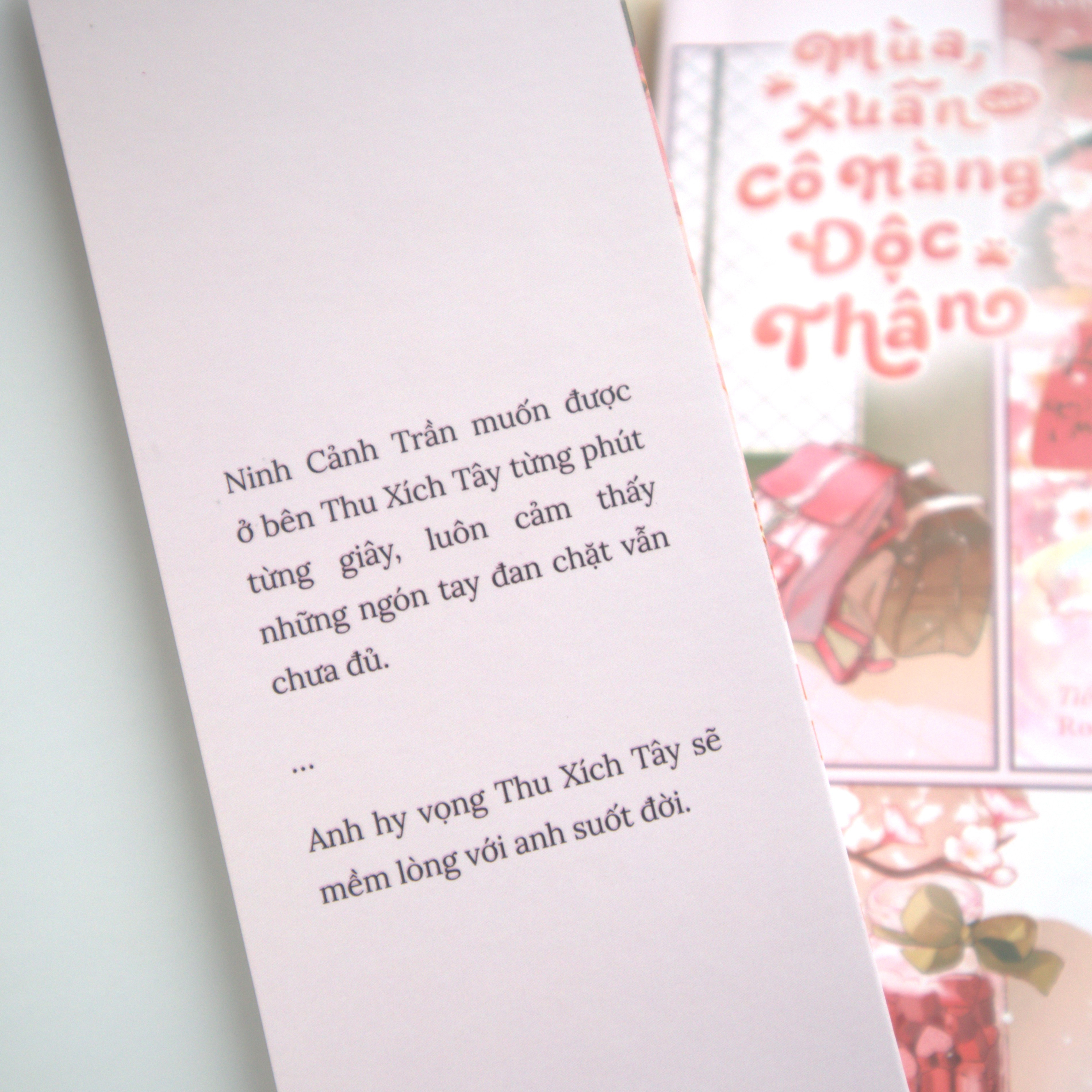 Mùa Xuân Của Cô Nàng Độc Thân - Tặng Kèm Bookmark Bồi Cứng Có Chữ Ký Tác Giả