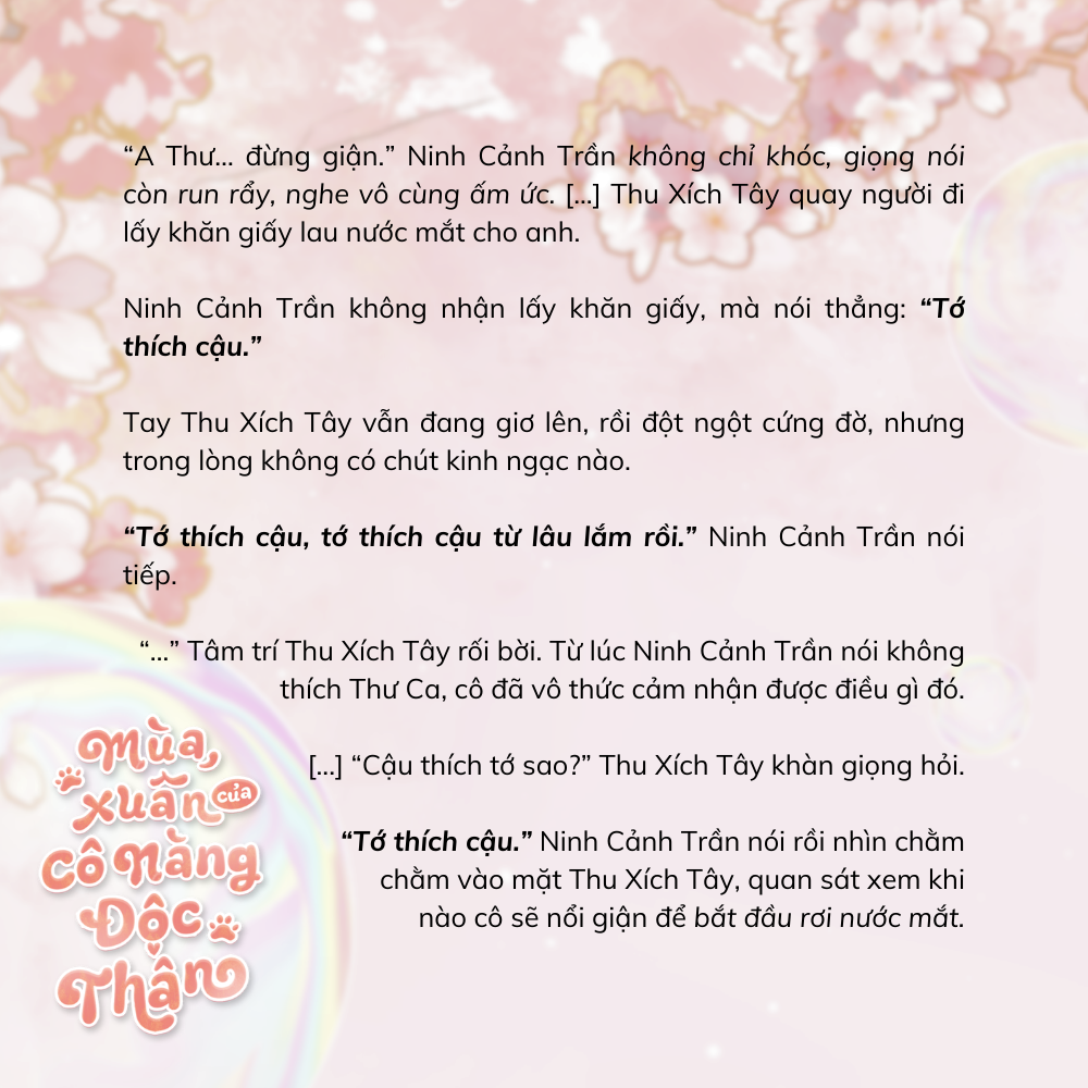 Mùa Xuân Của Cô Nàng Độc Thân - Tặng Kèm Bookmark Bồi Cứng Có Chữ Ký Tác Giả