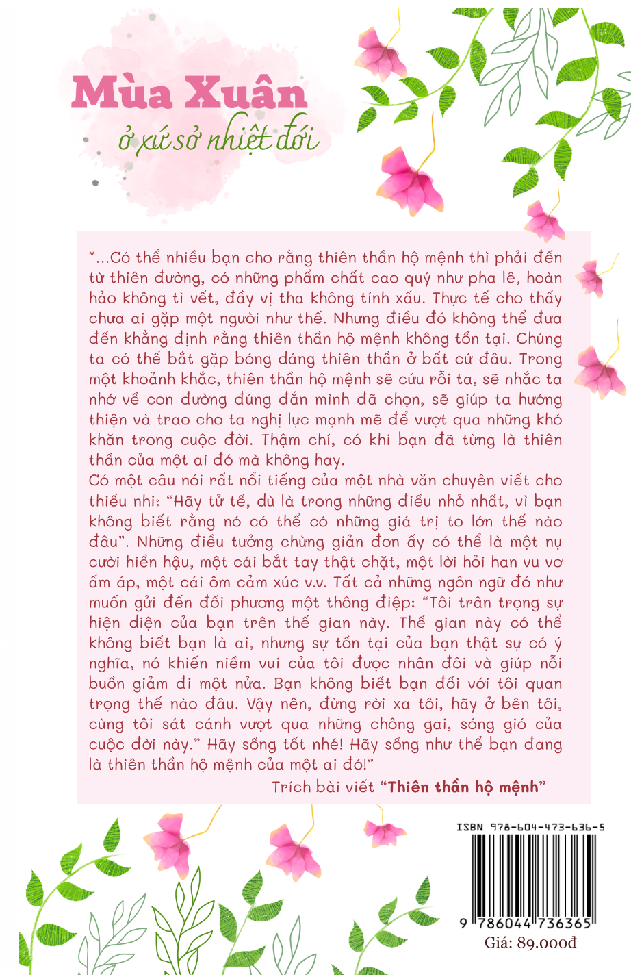 mùa xuân ở xứ sở nhiệt đới