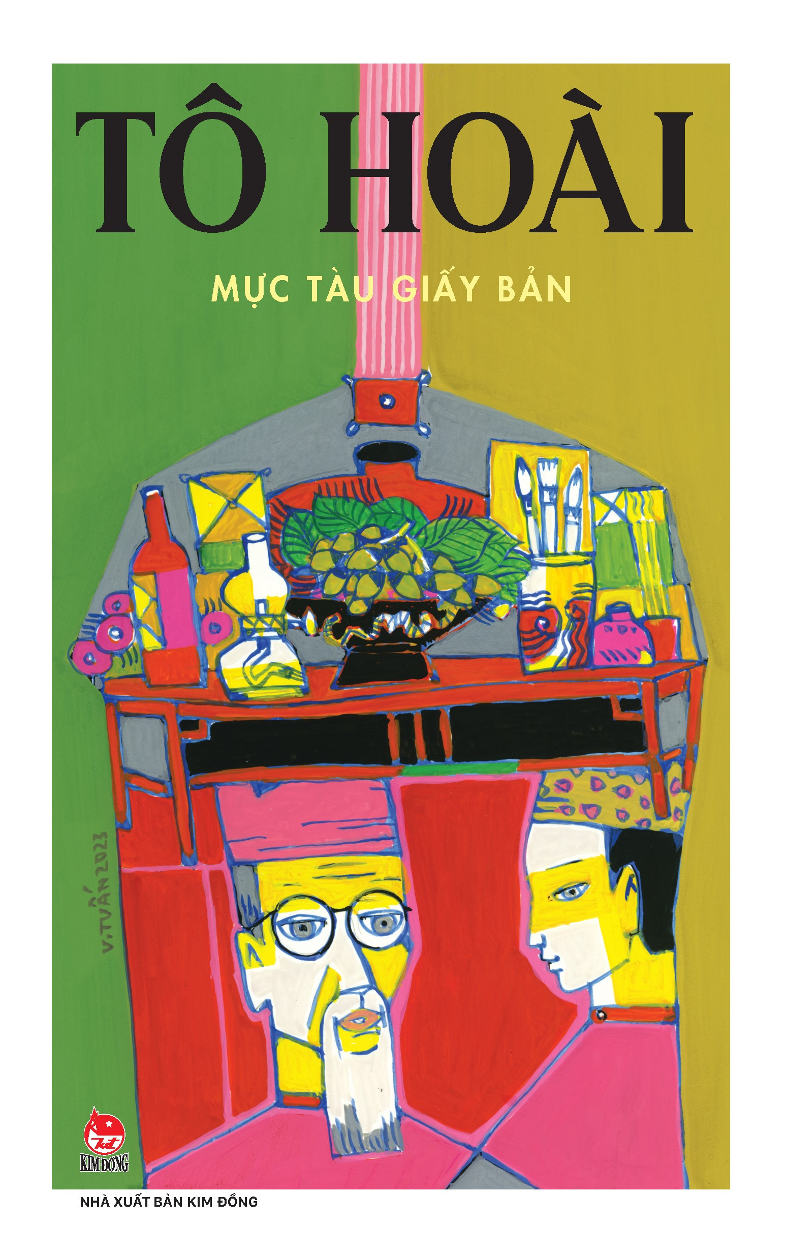 mực tàu giấy bản