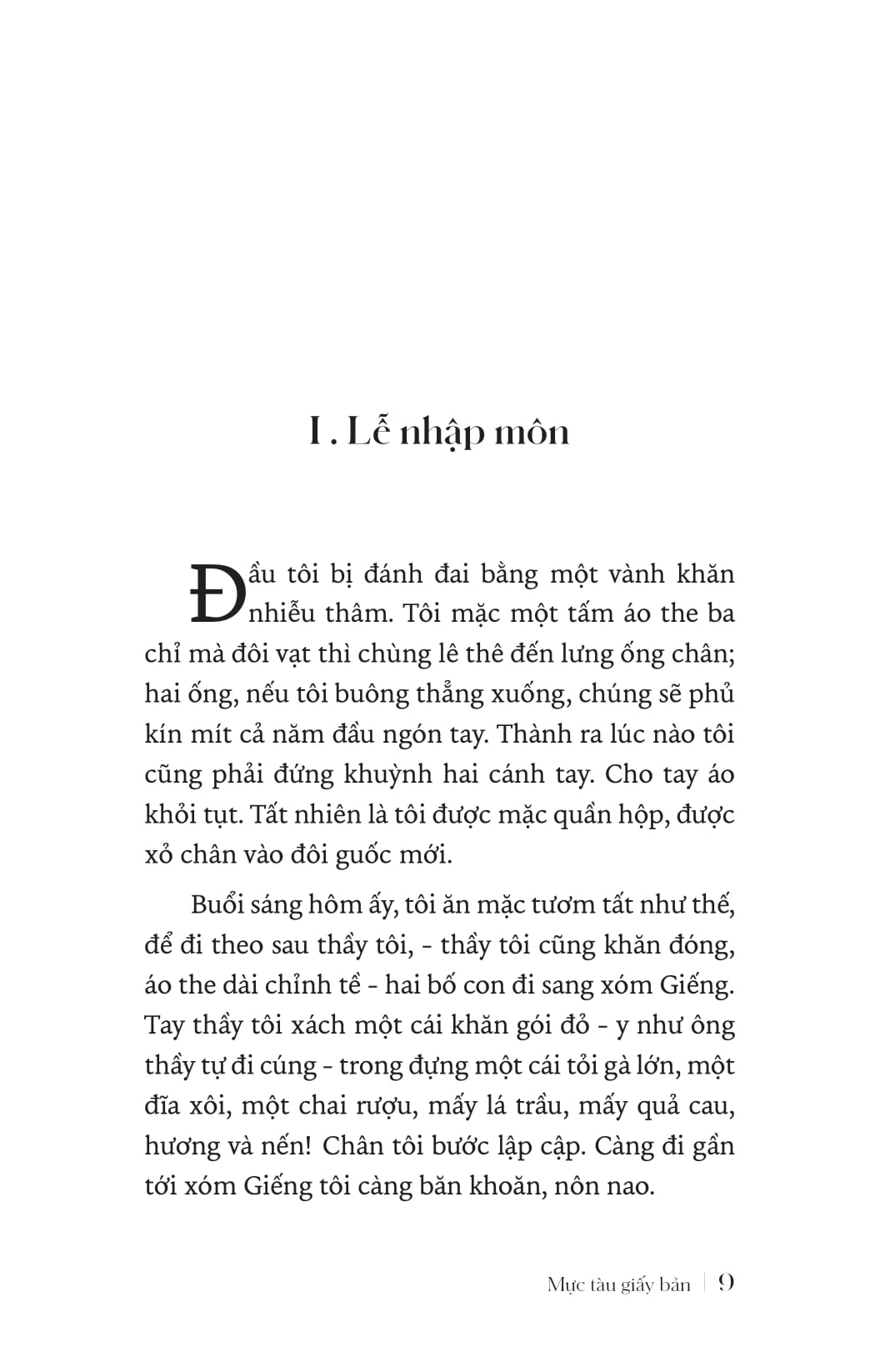 mực tàu giấy bản