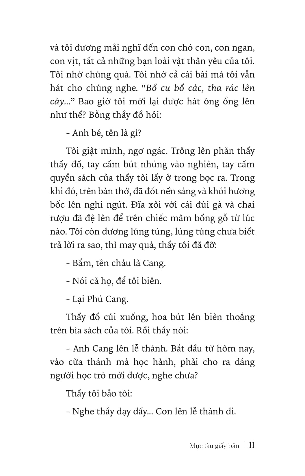 mực tàu giấy bản