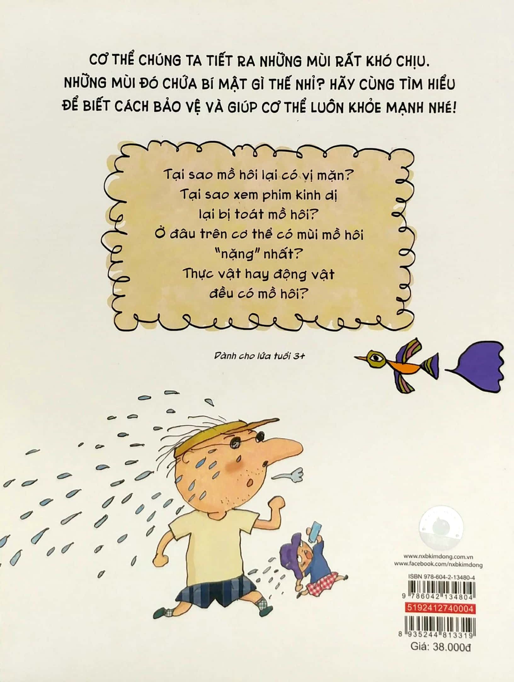 mùi gì thế nhỉ? - mồ hôi