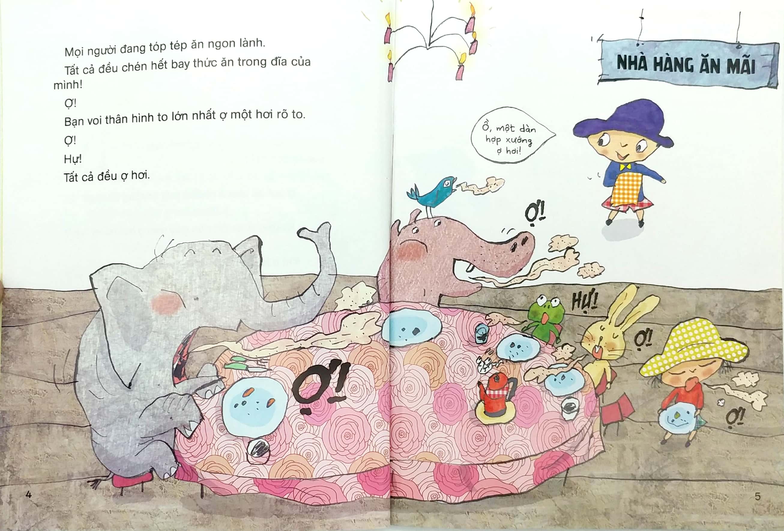 mùi gì thế nhỉ? - ợ hơi