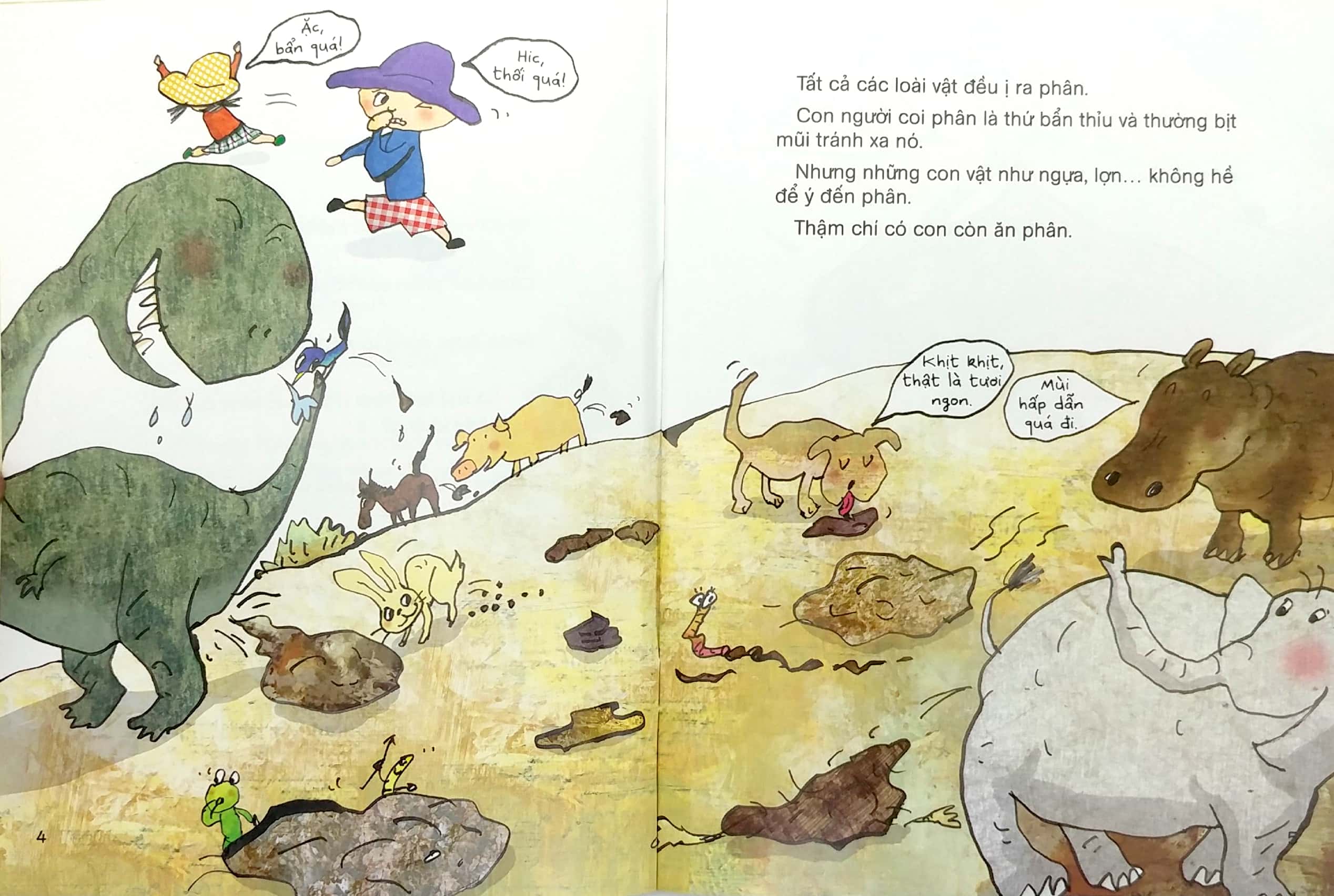 mùi gì thế nhỉ? - phân