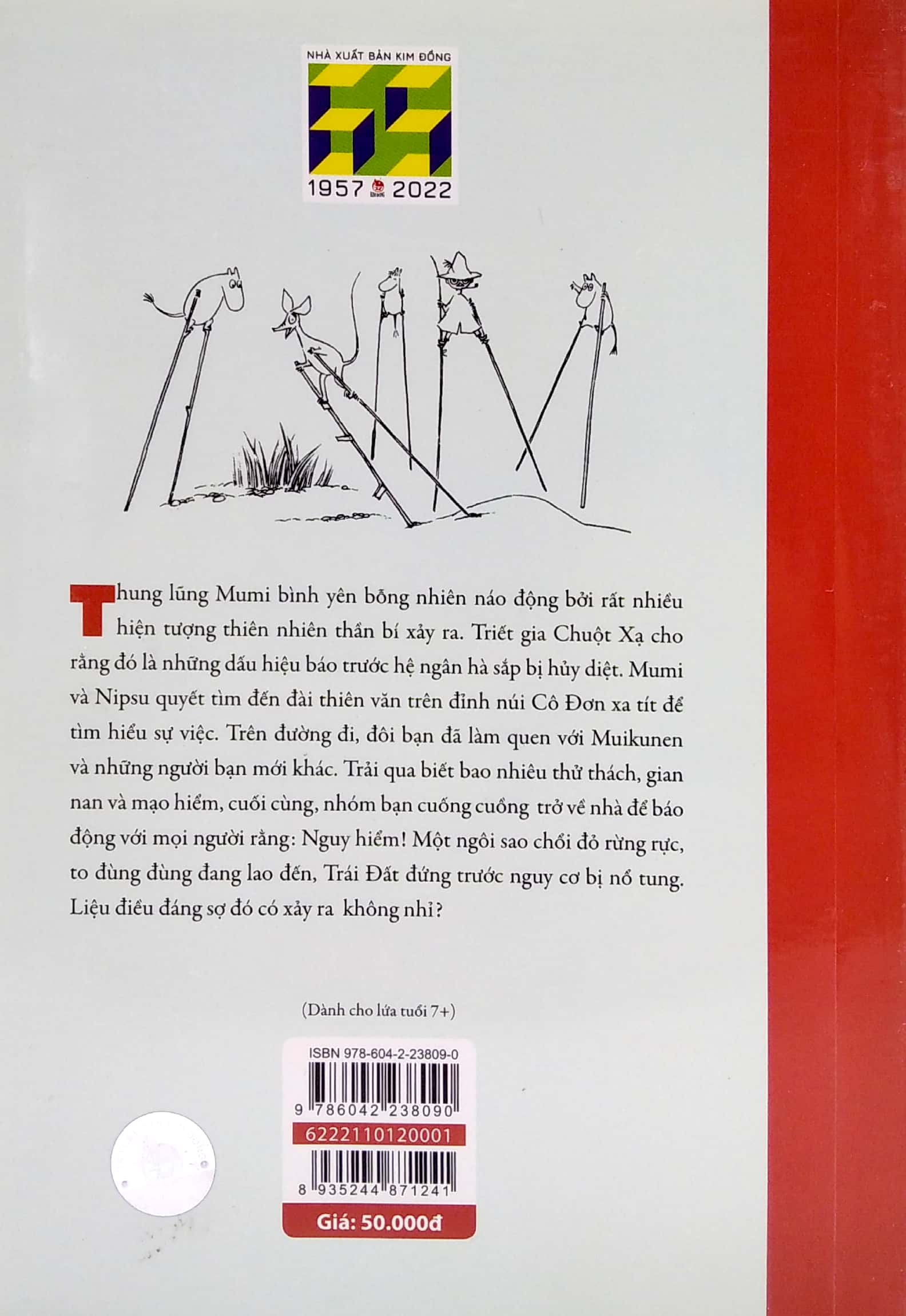 mumi và sao chổi (tái bản 2022)