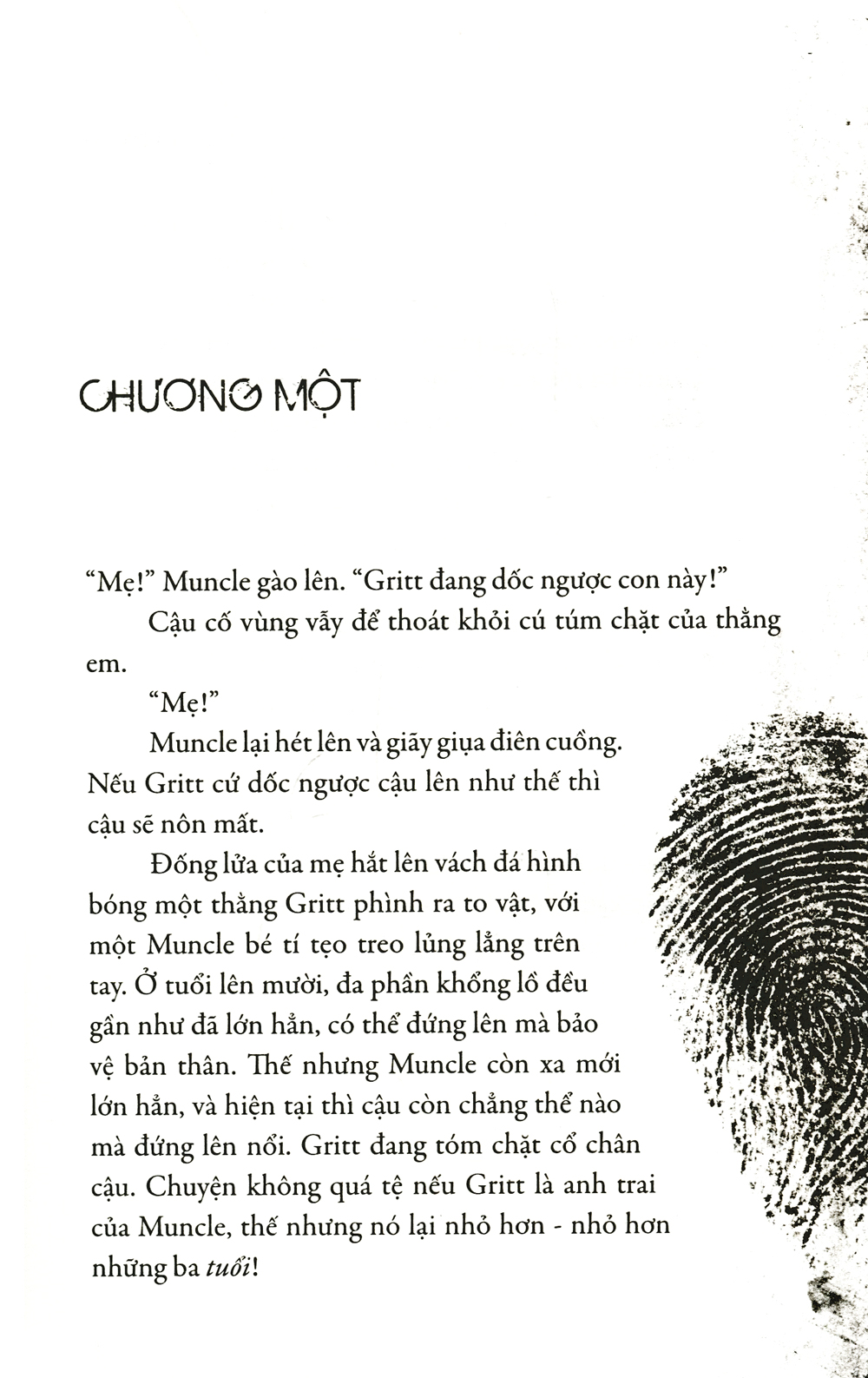 muncle trogg - cậu khổng lồ tí hon