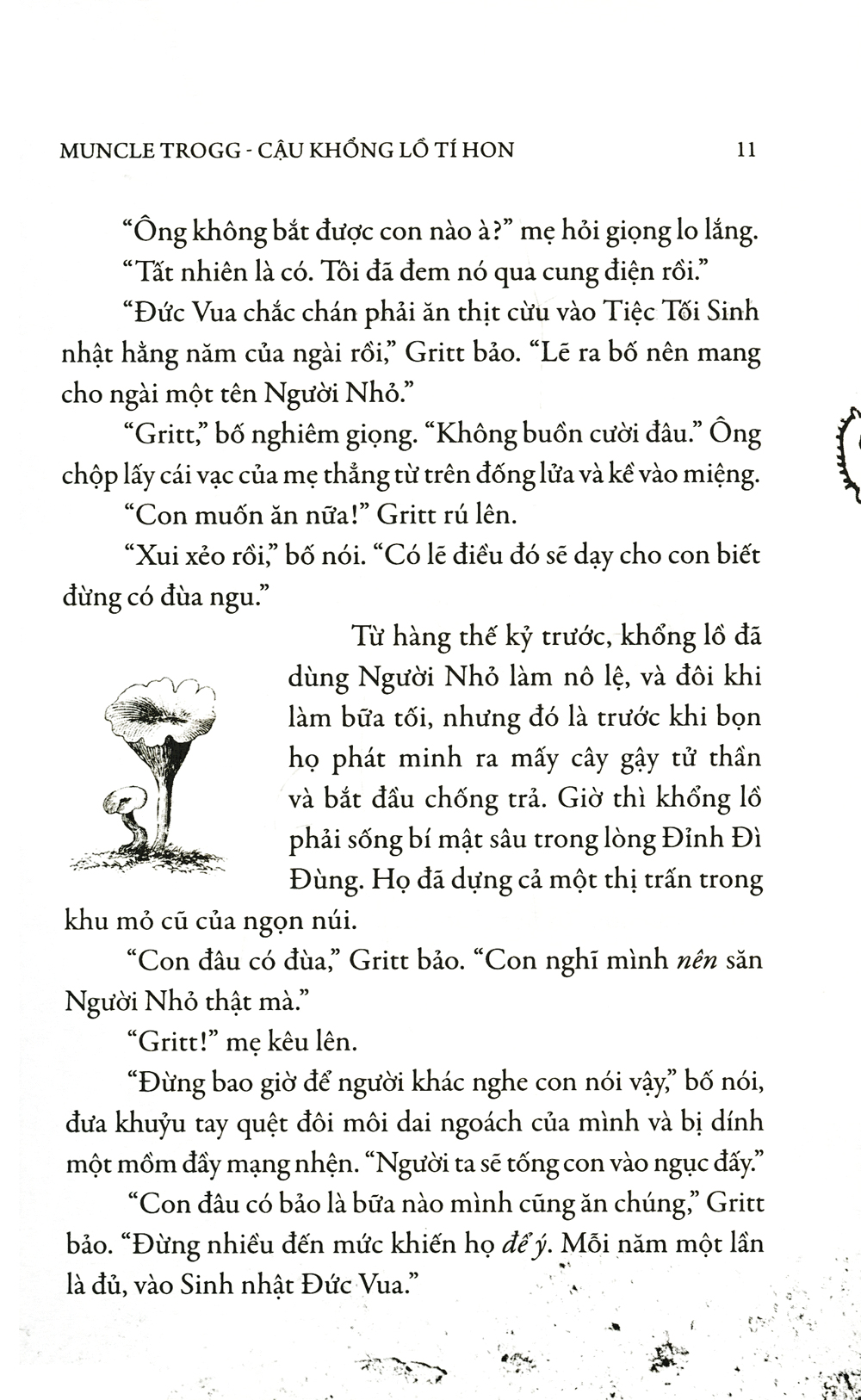 muncle trogg - cậu khổng lồ tí hon