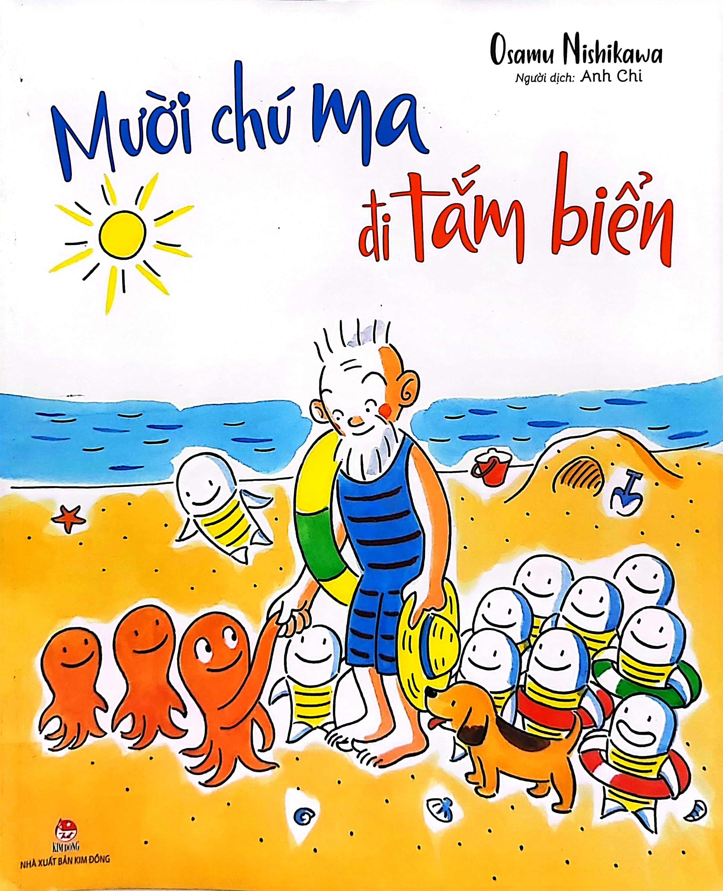 mười chú ma đi tắm biển