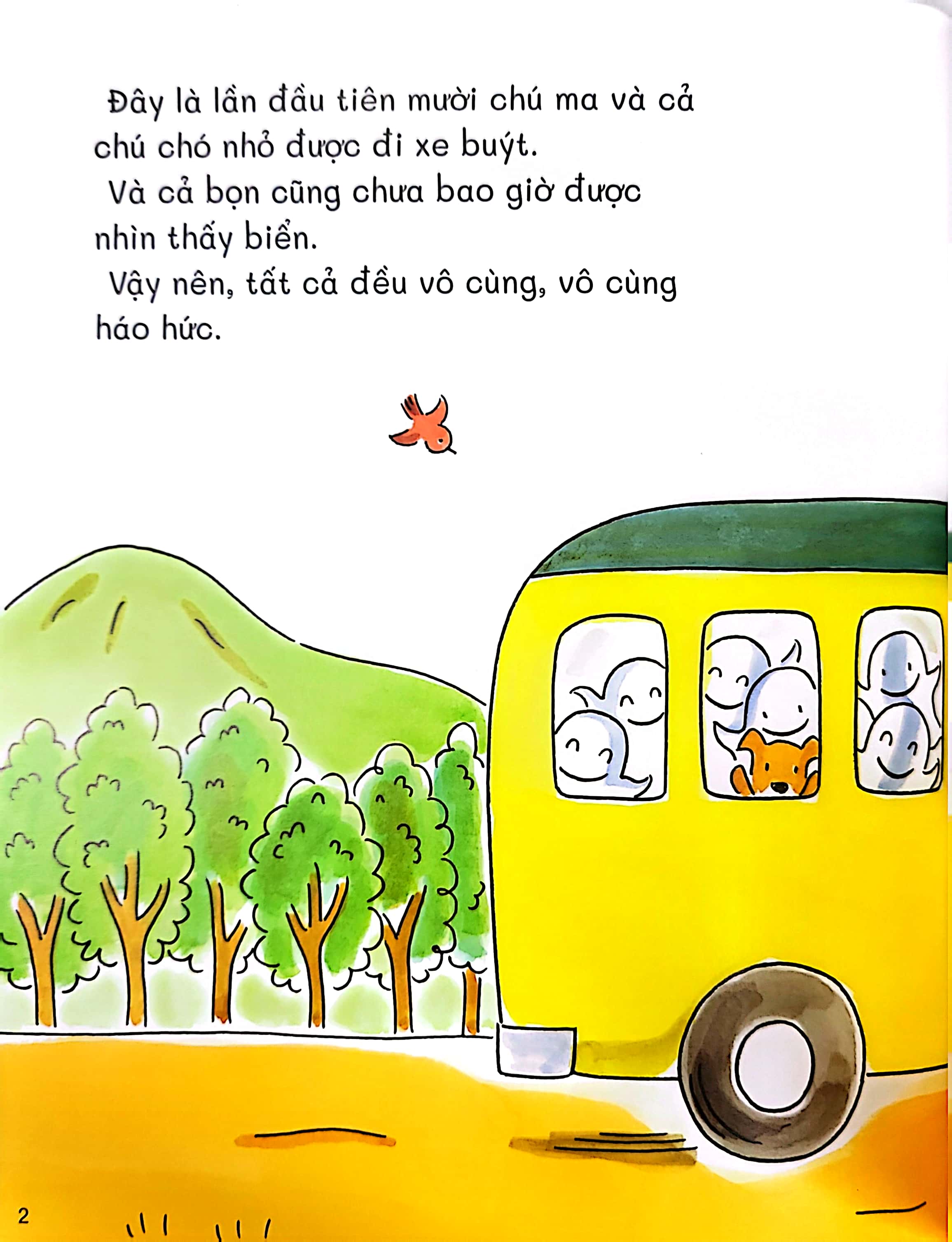 mười chú ma đi tắm biển