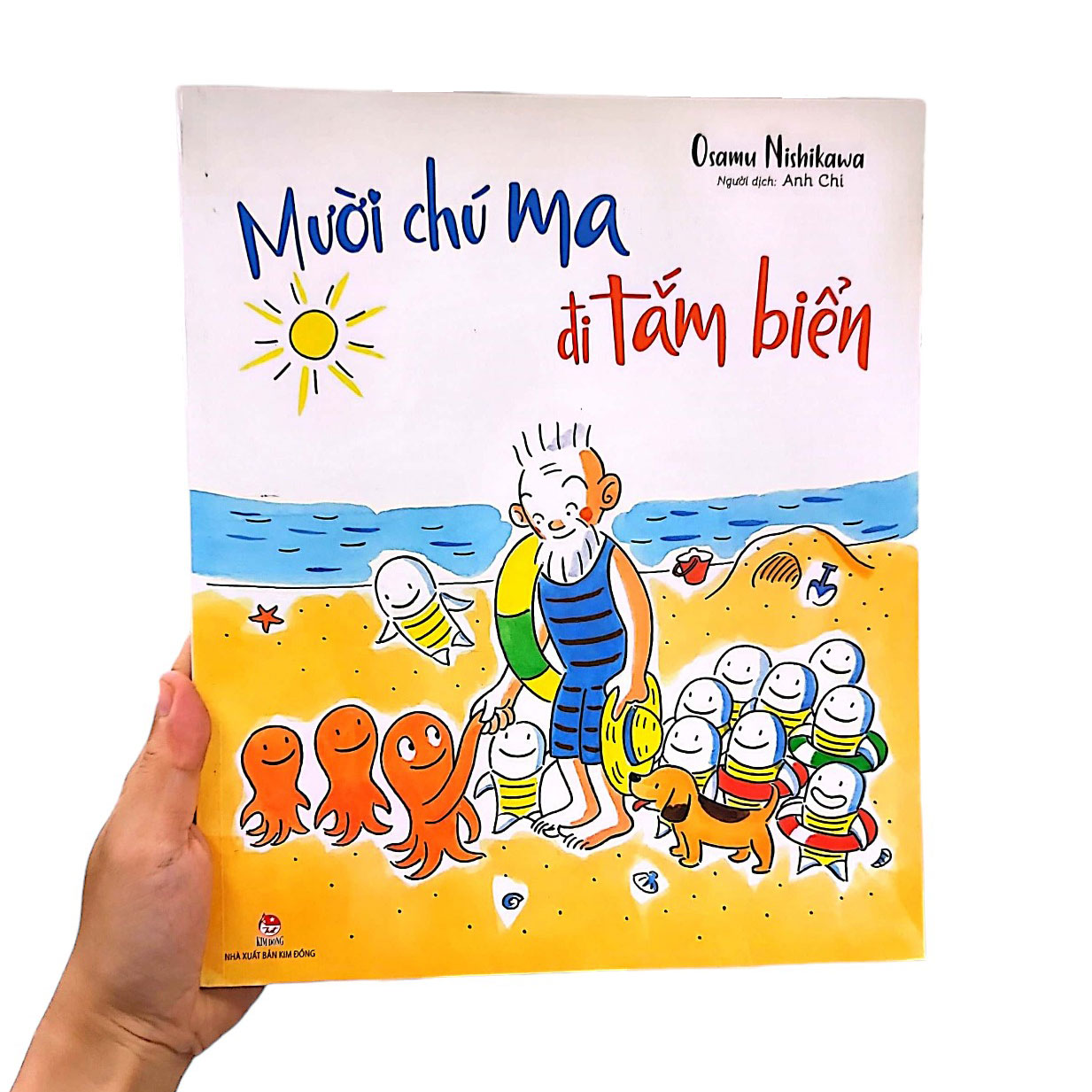 mười chú ma đi tắm biển