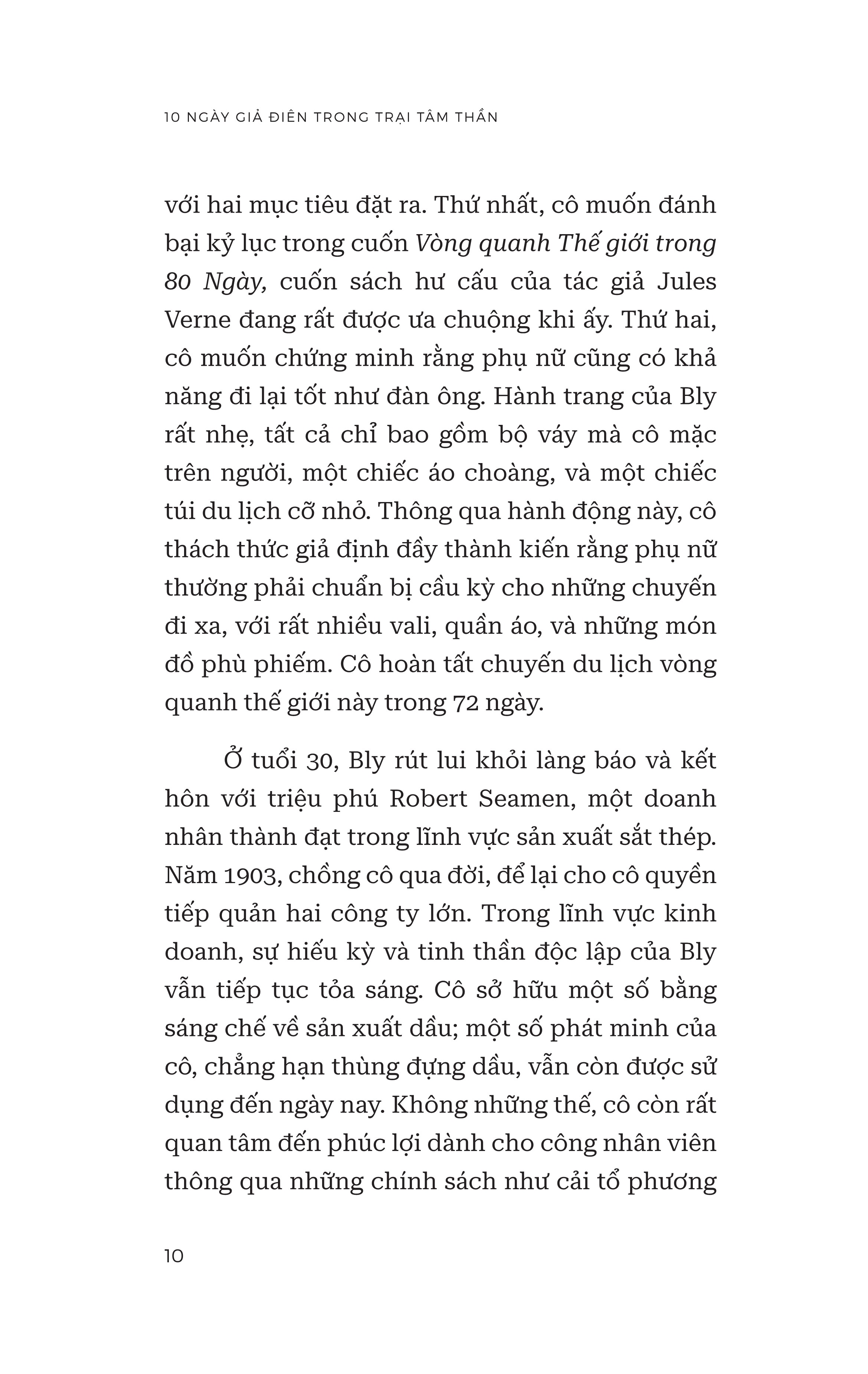 mười ngày giả điên trong trại tâm thần