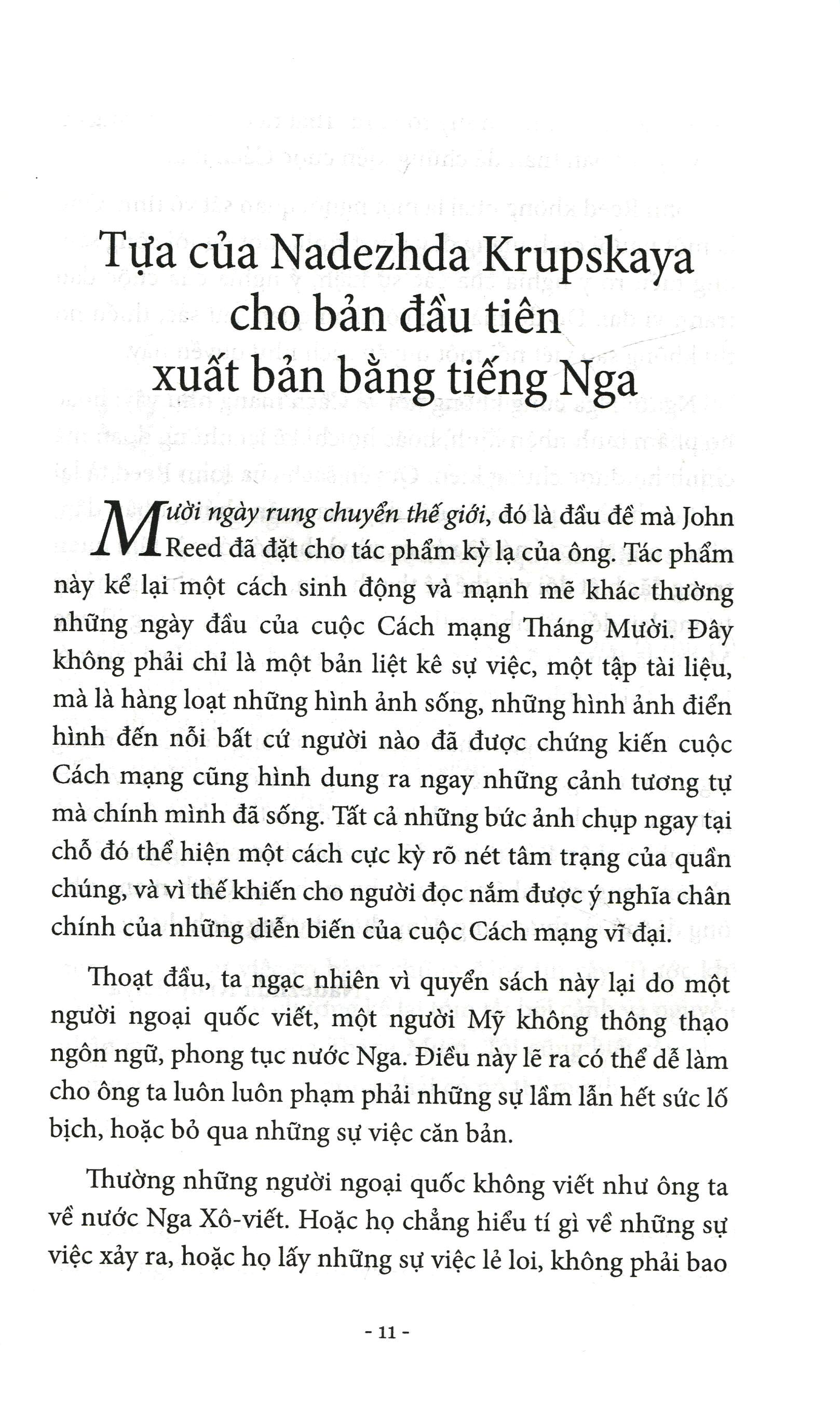 mười ngày rung chuyển thế giới (tái bản 2018)