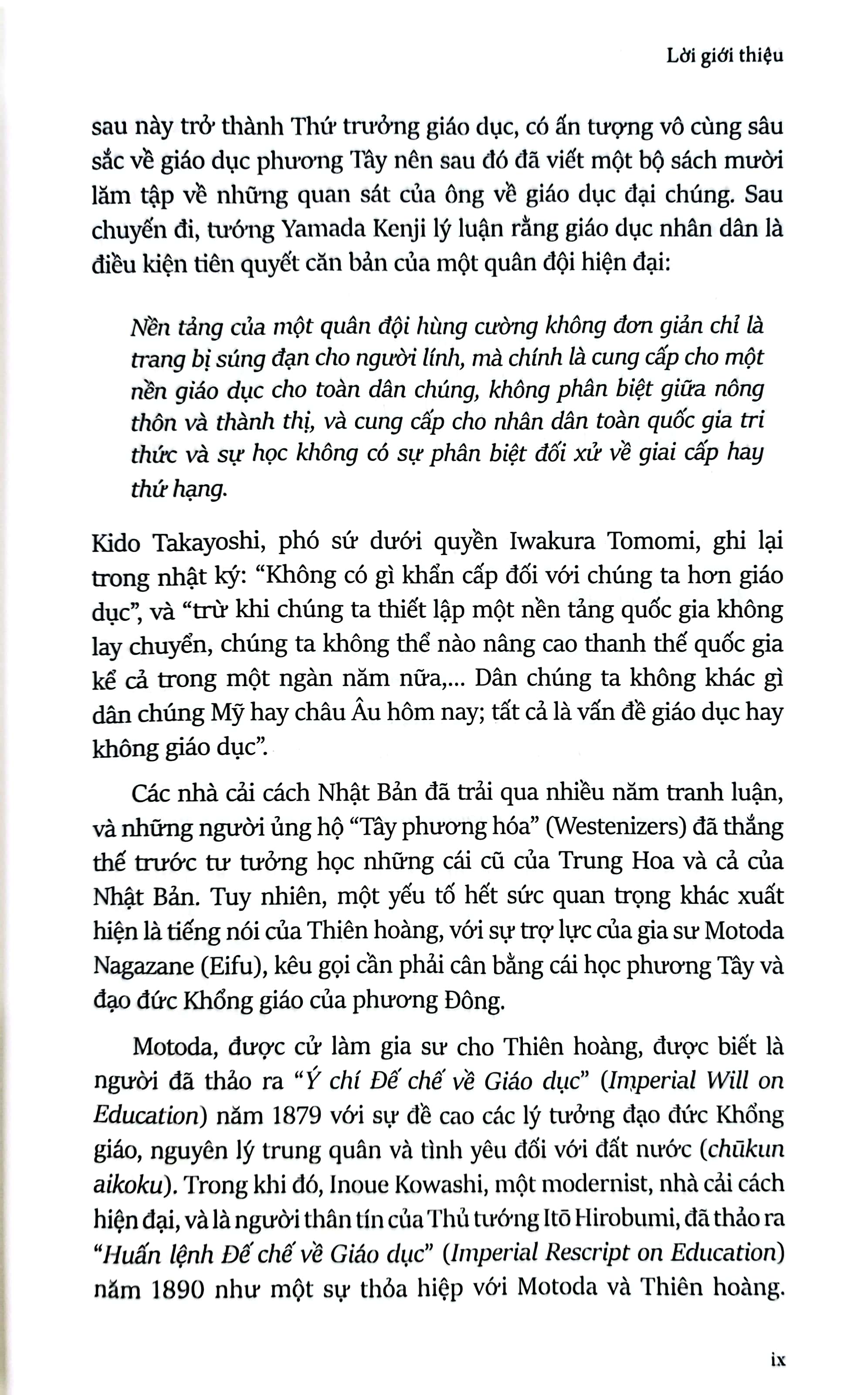 mười nhà giáo dục lớn của nhật bản hiện đại - một cách nhìn nhật bản - bìa cứng